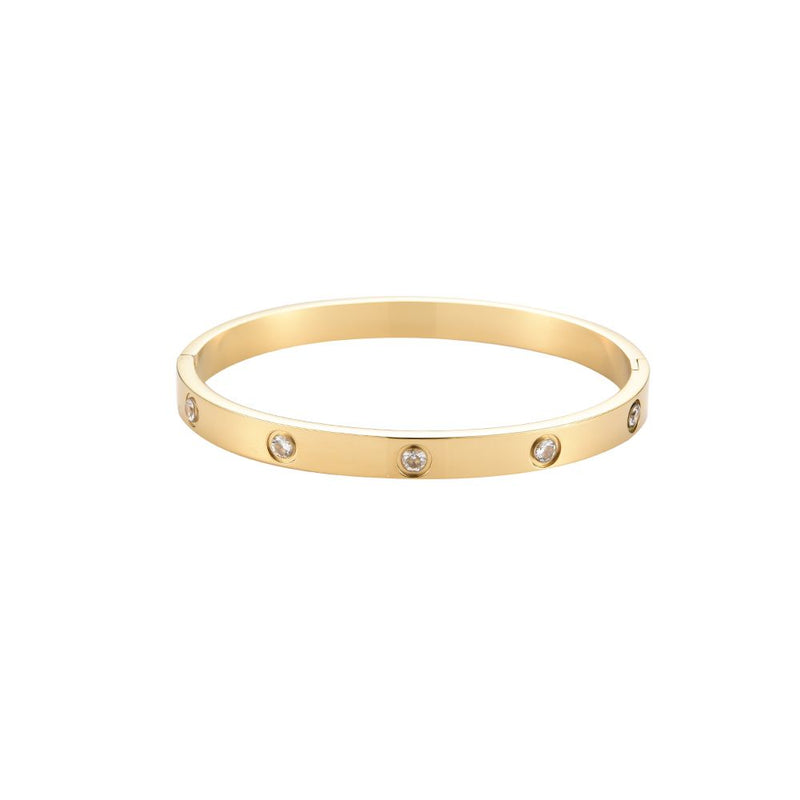 Armreif Diamond Gold 0,6cm