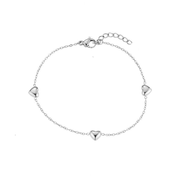 Armband Little Heart Silber