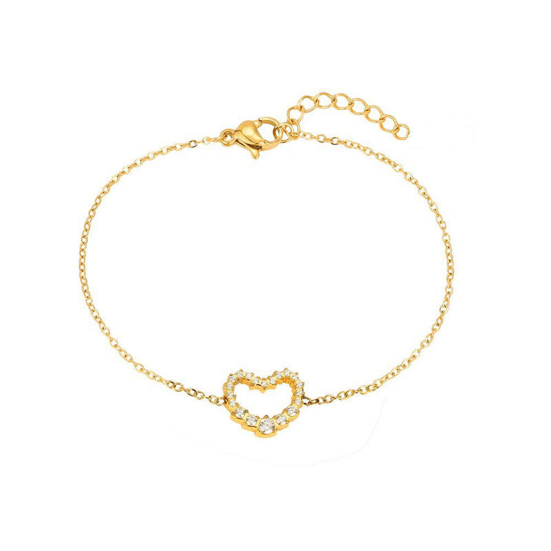 Armband Heart Shine Gold