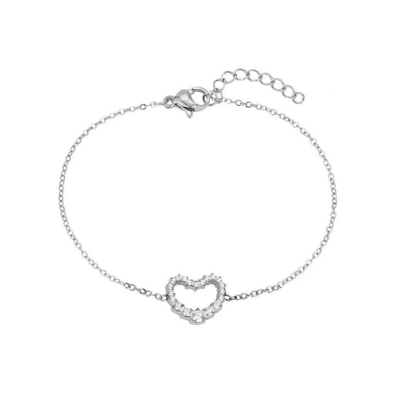 Armband Heart Shine Silber