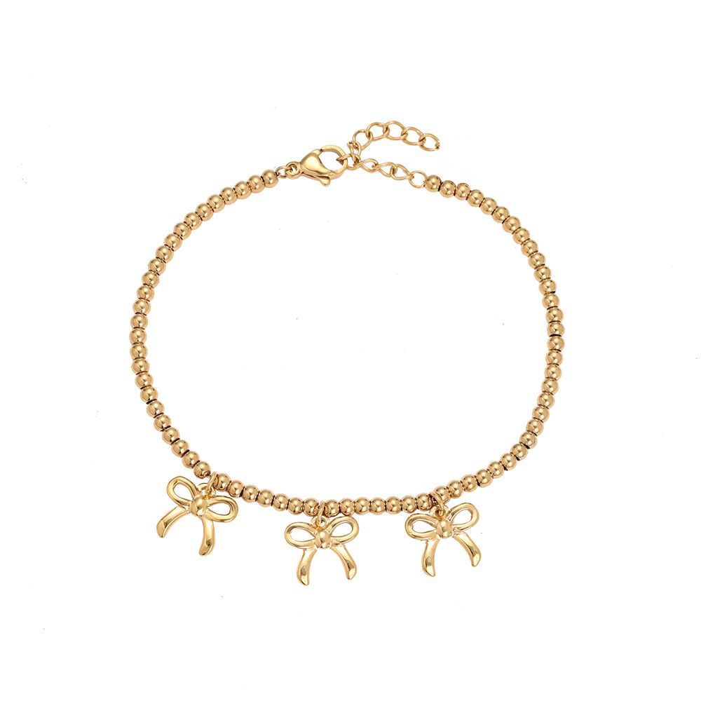 Armband Golden Charm Bow