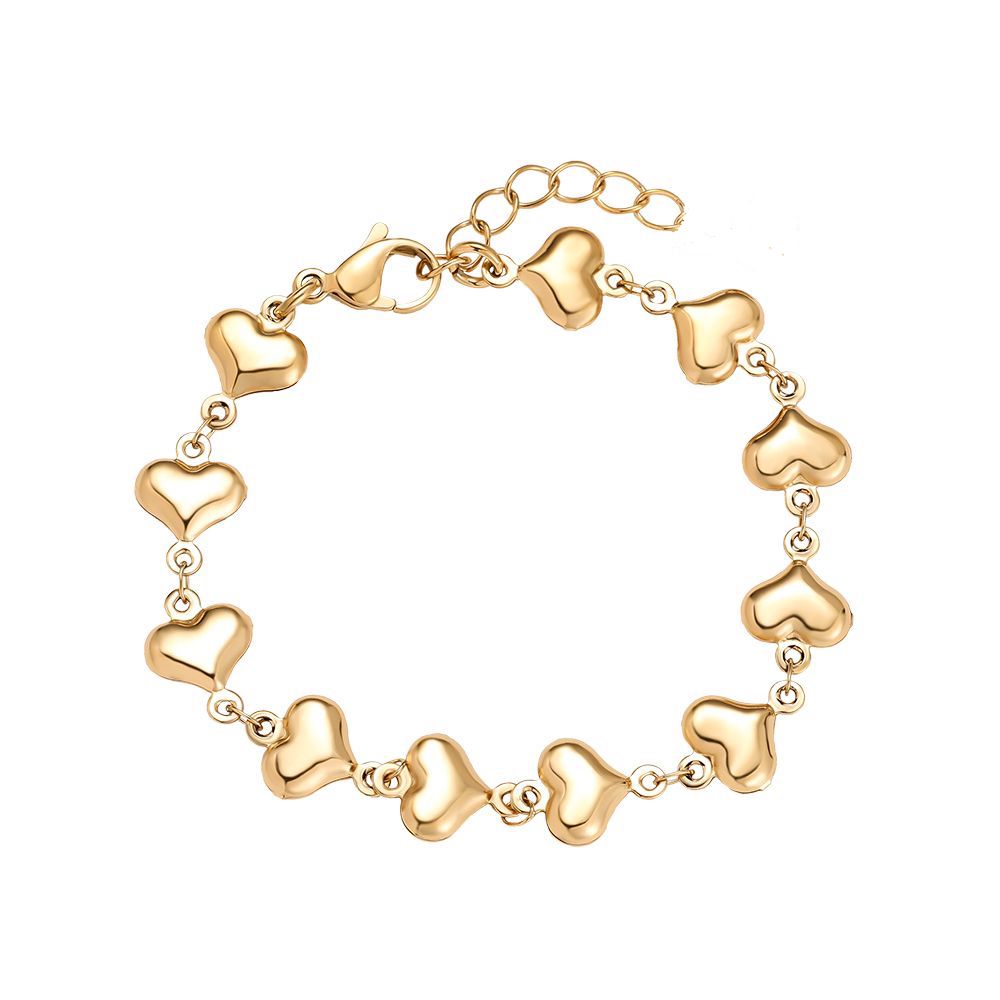 Armband Chain Hearts