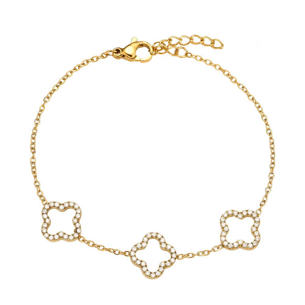 Armband Fine Shine Clover