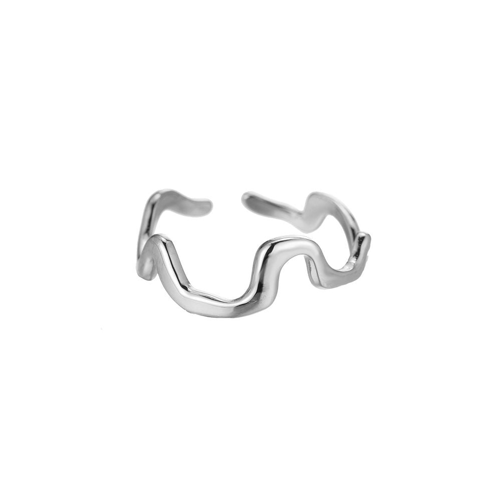 Ring Waves Silber