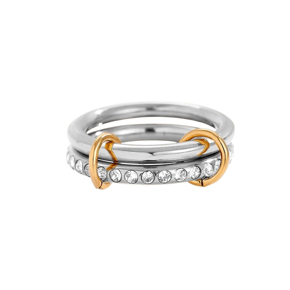 Ring Pave Flow Diamond