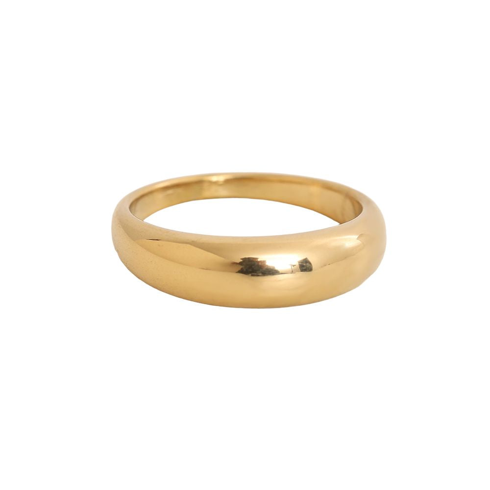 Ring Mi -18K vergoldet