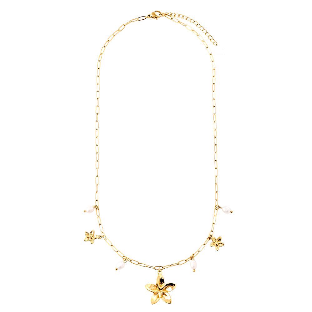 Kette Charm Bloom Pearl