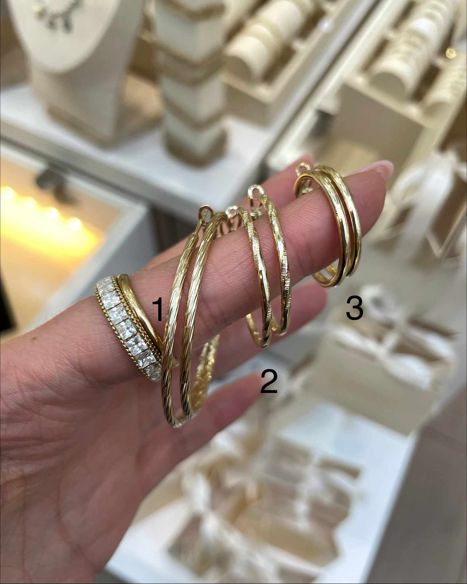 Creolen VIP - 14K vergoldet