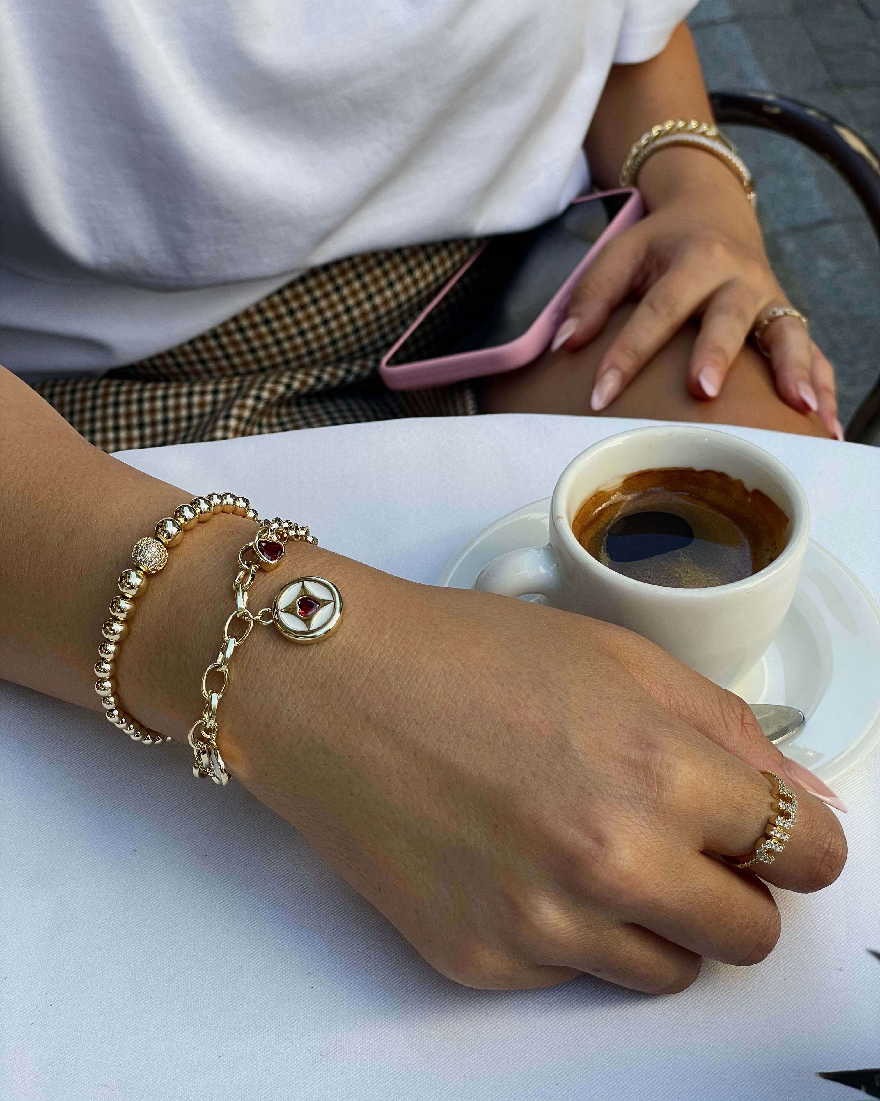 Armband VIP Topcuk -14K vergoldet
