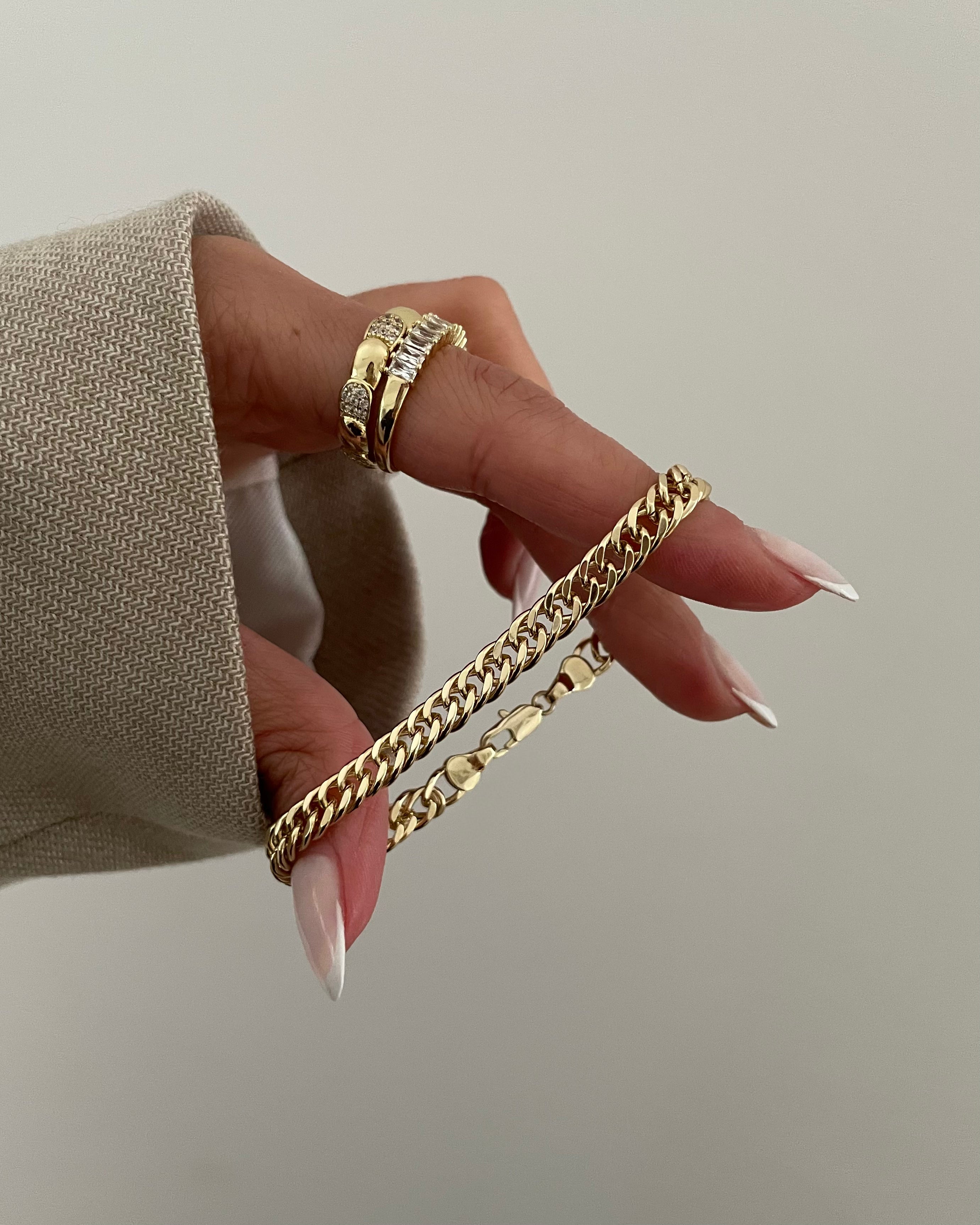 Armband VIP Chain Cairo -14K vergoldet