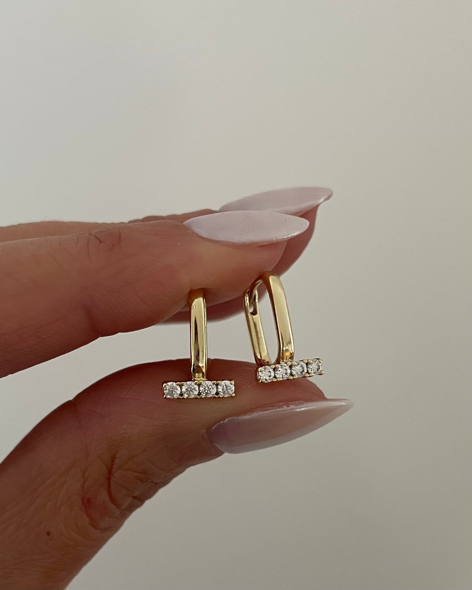 Ohrringe VIP Stella -14K vergoldet