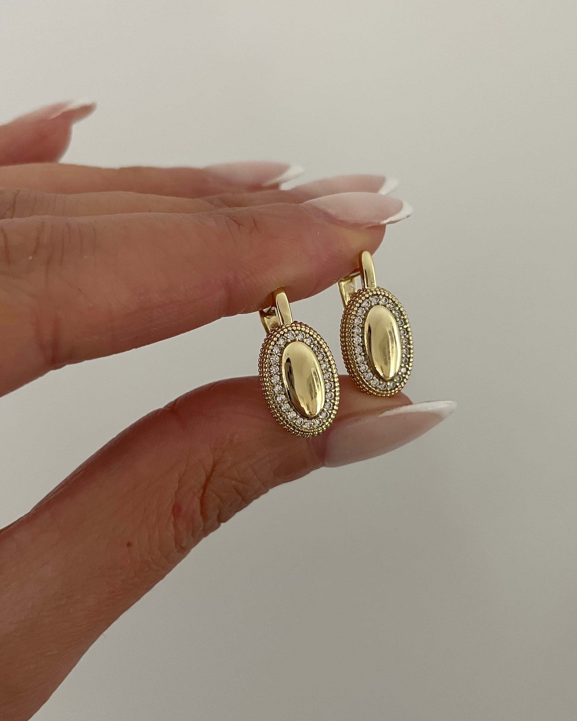 Ohrringe VIP Victoria - 14K vergoldet