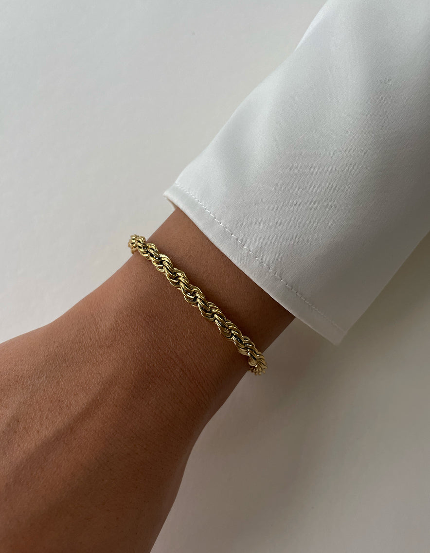 Armband Chain Twist Gold