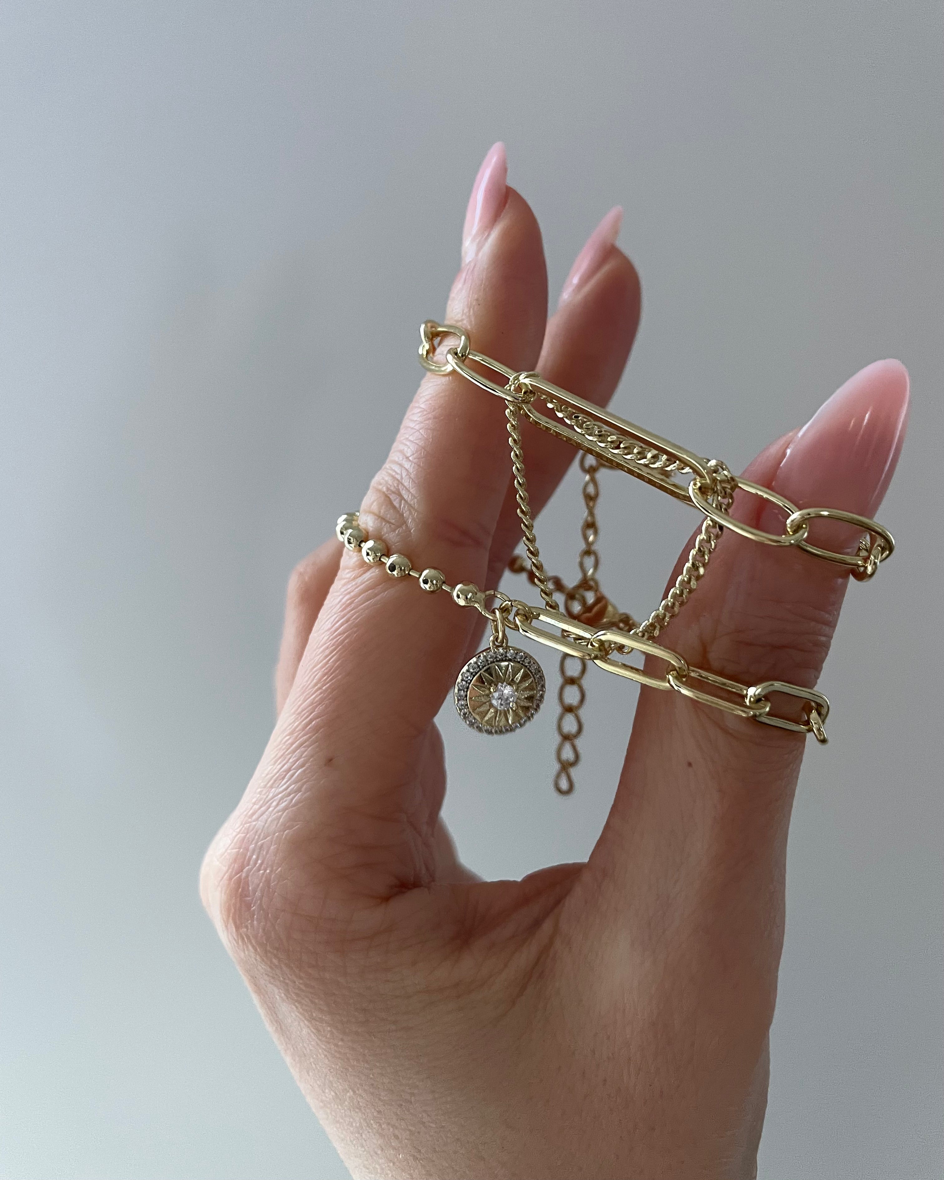 Armband VIP Chain -14K vergoldet