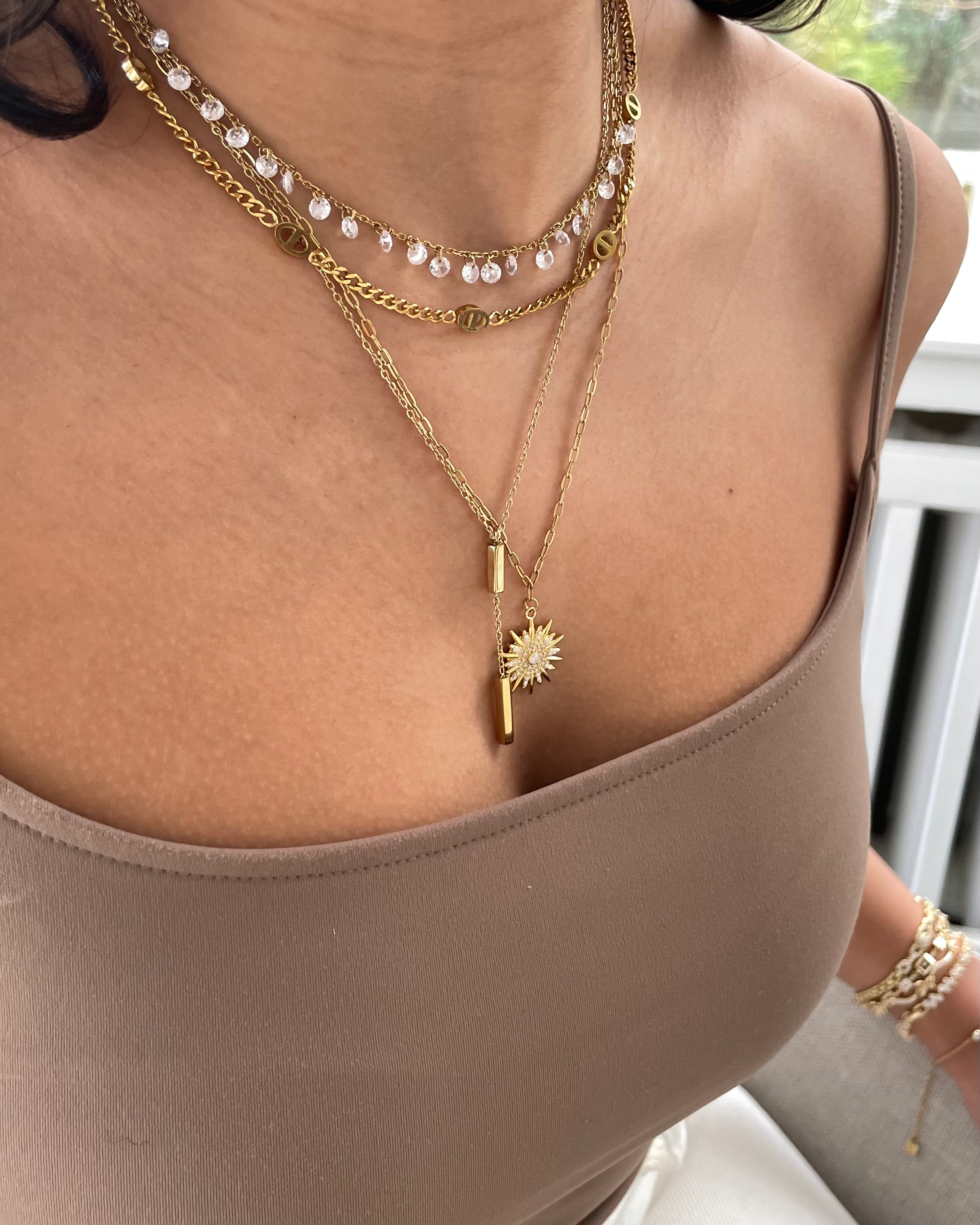 Kette Fine Chic -18K vergoldet