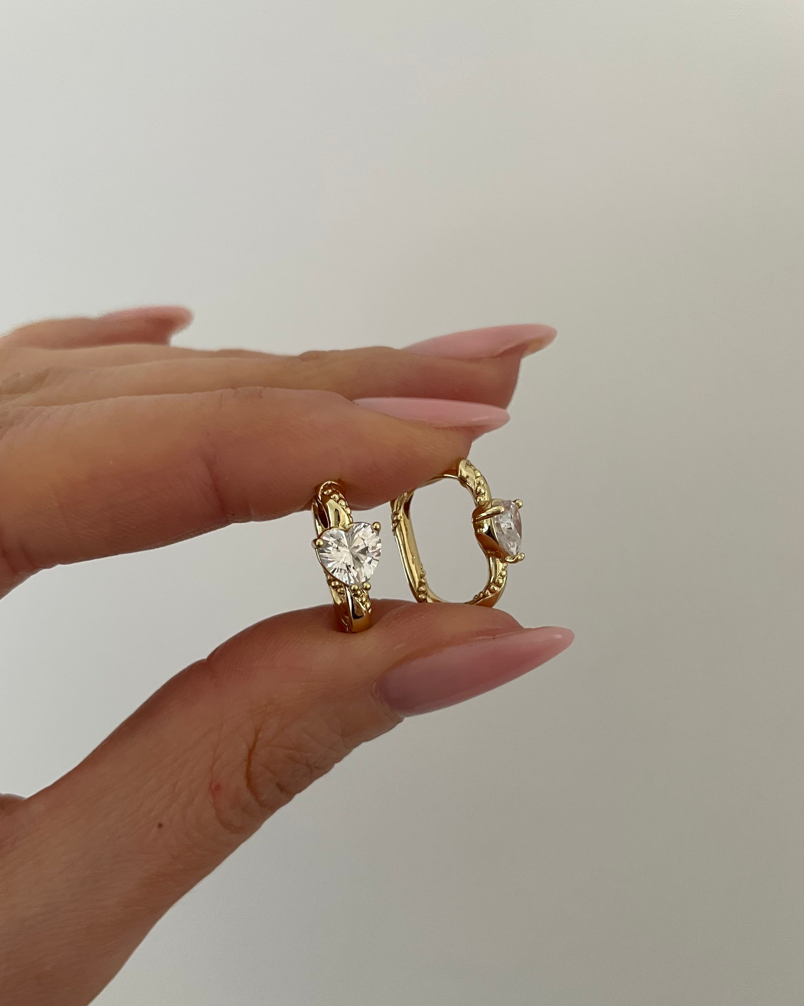 Ohrringe VIP Love -14K vergoldet