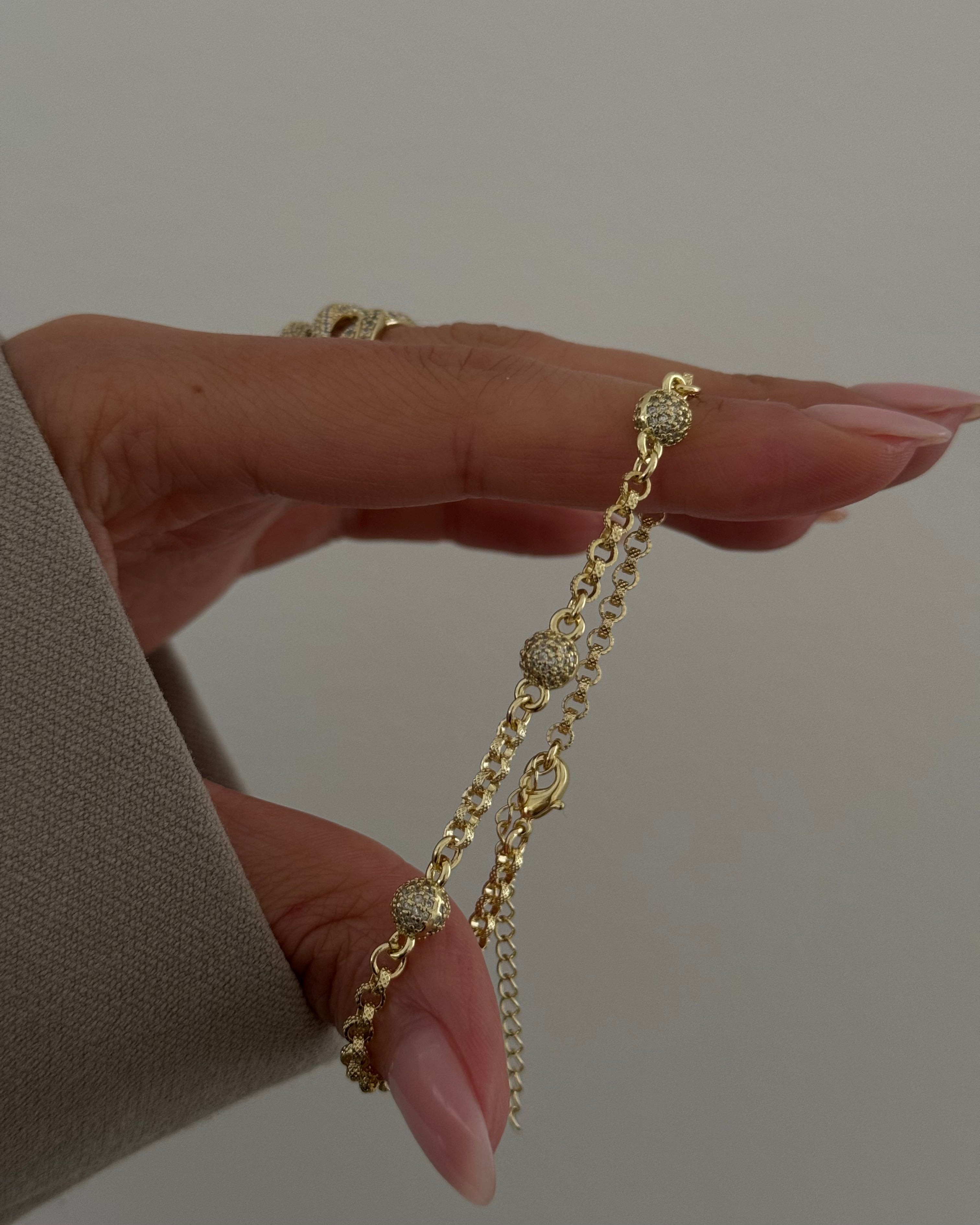 Armband VIP Mini Topcuk -14K vergoldet