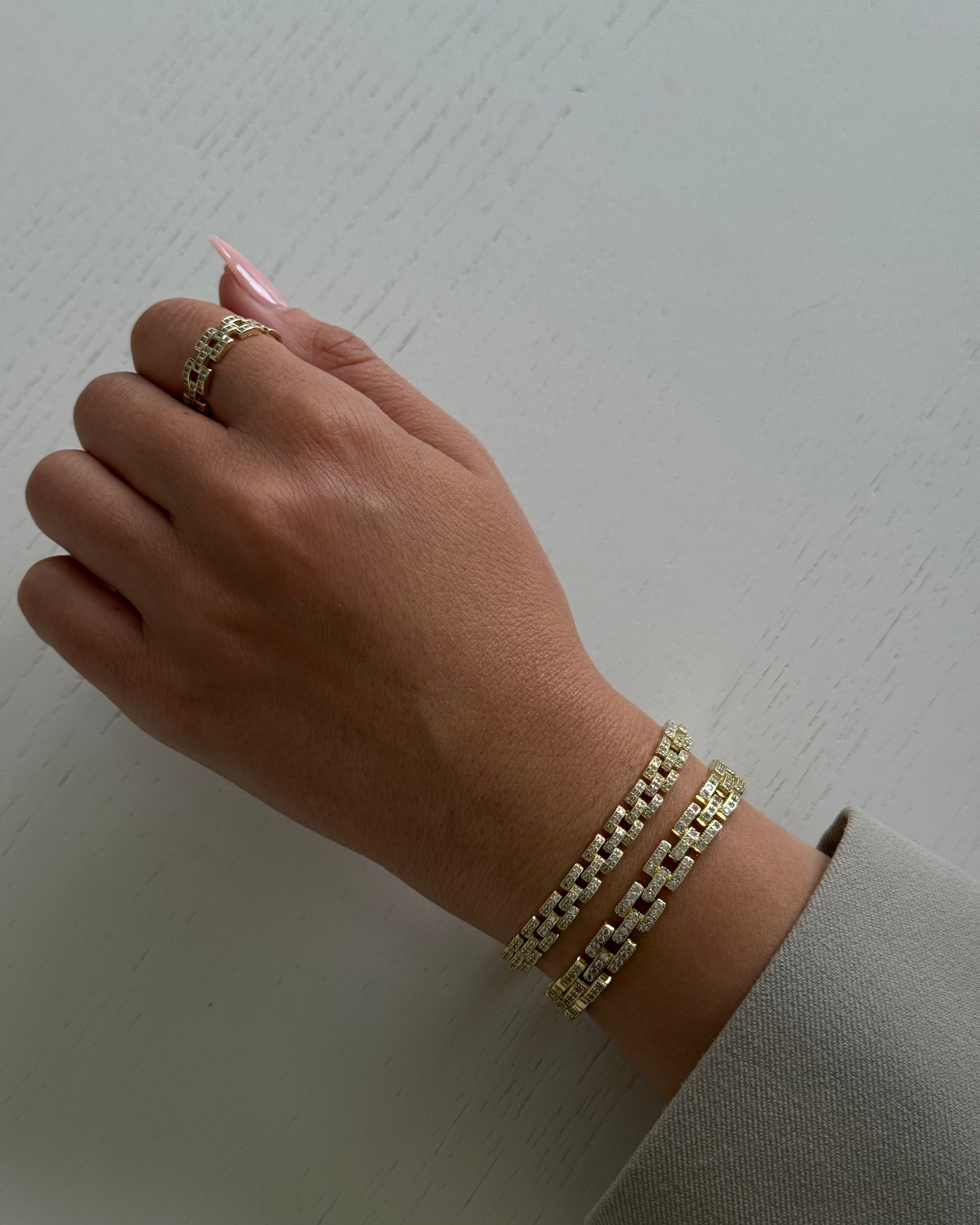 Armband VIP Mini Golden Shine -14K vergoldet