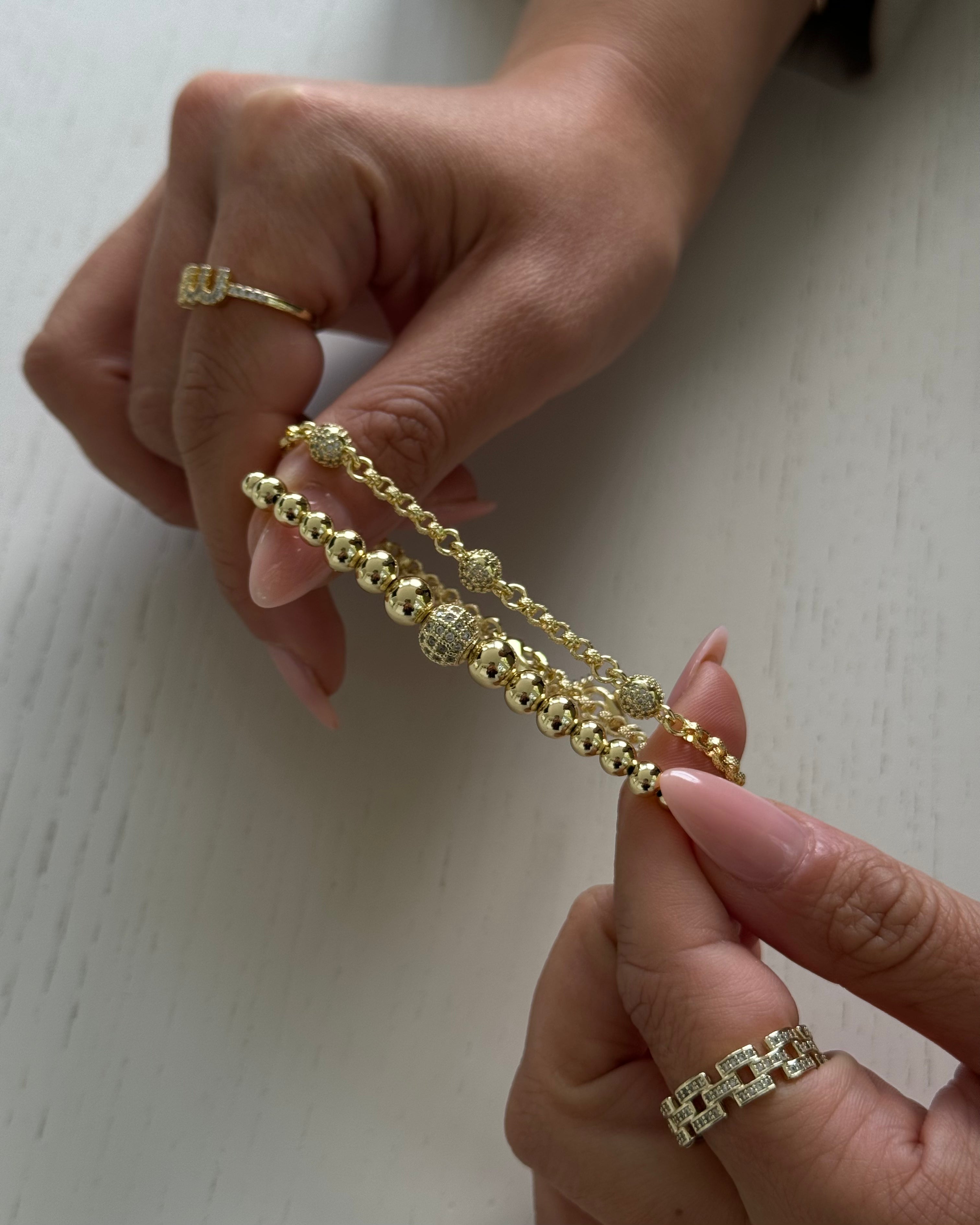 Armband VIP Mini Topcuk -14K vergoldet