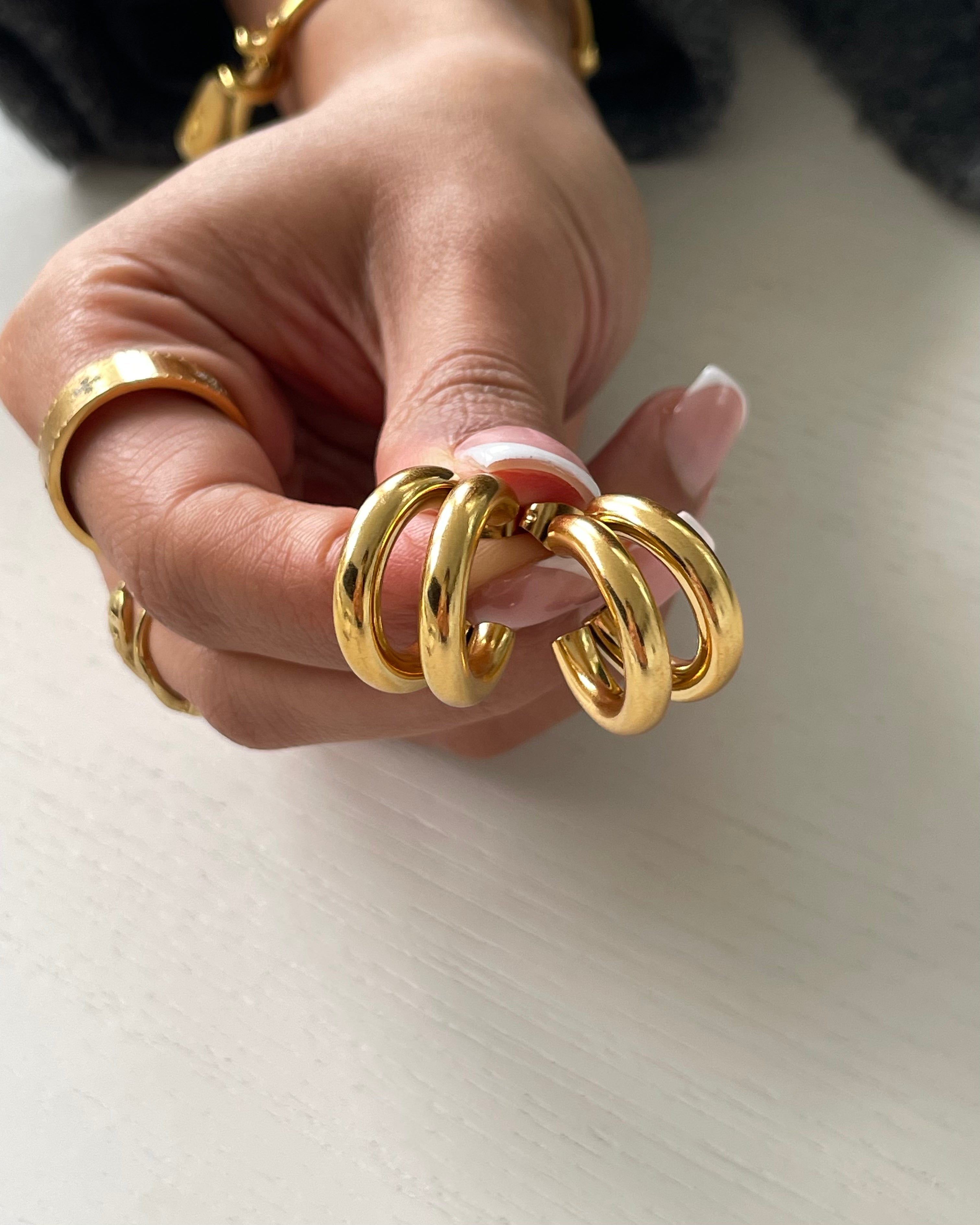 Ohrringe Layer Gold ( LIMITED EDITION )