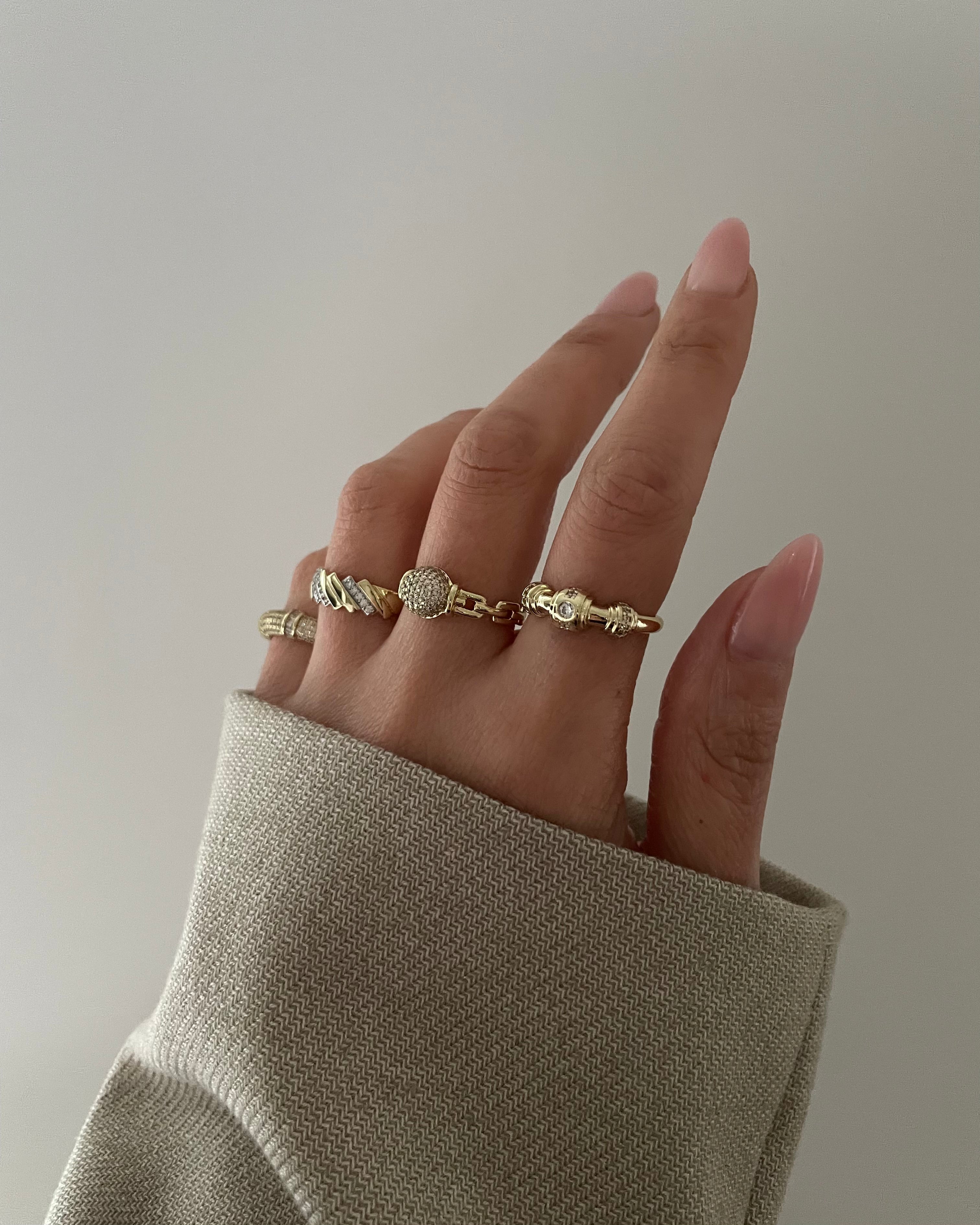 Ring Vip Amara -14K vergoldet