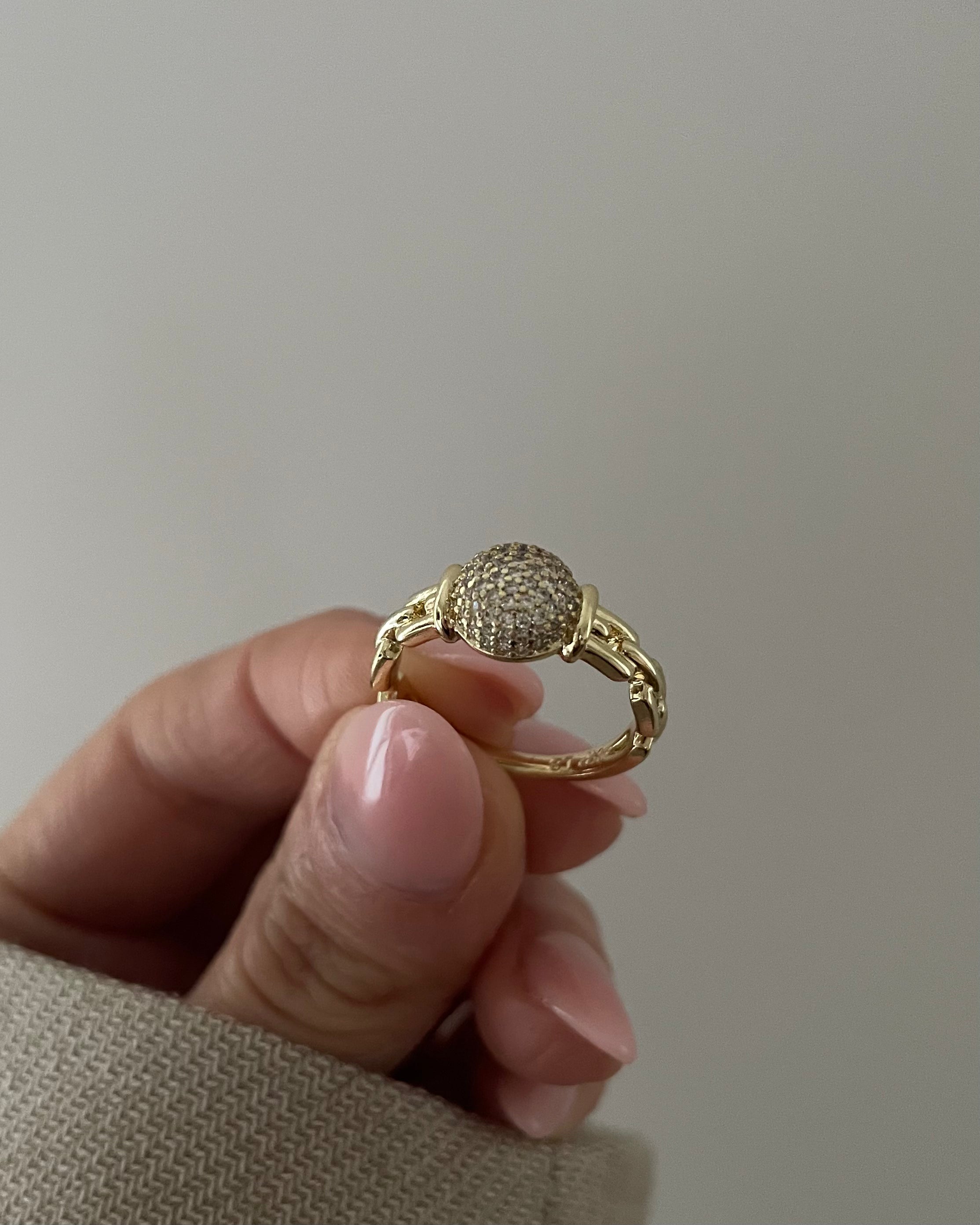 Ring VIP Golden Glow -14K vergoldet