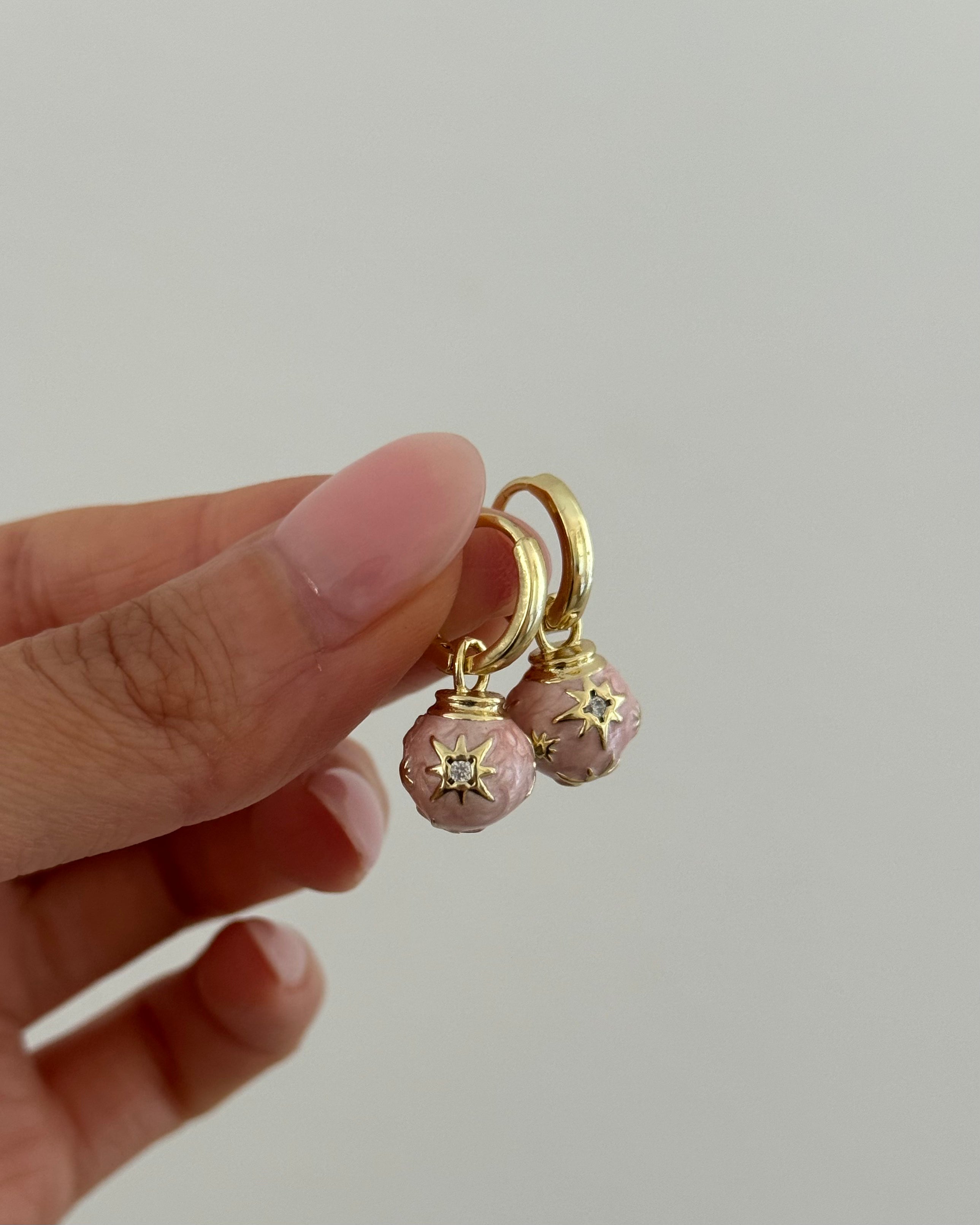 Creolen VIP Rose -14K vergoldet