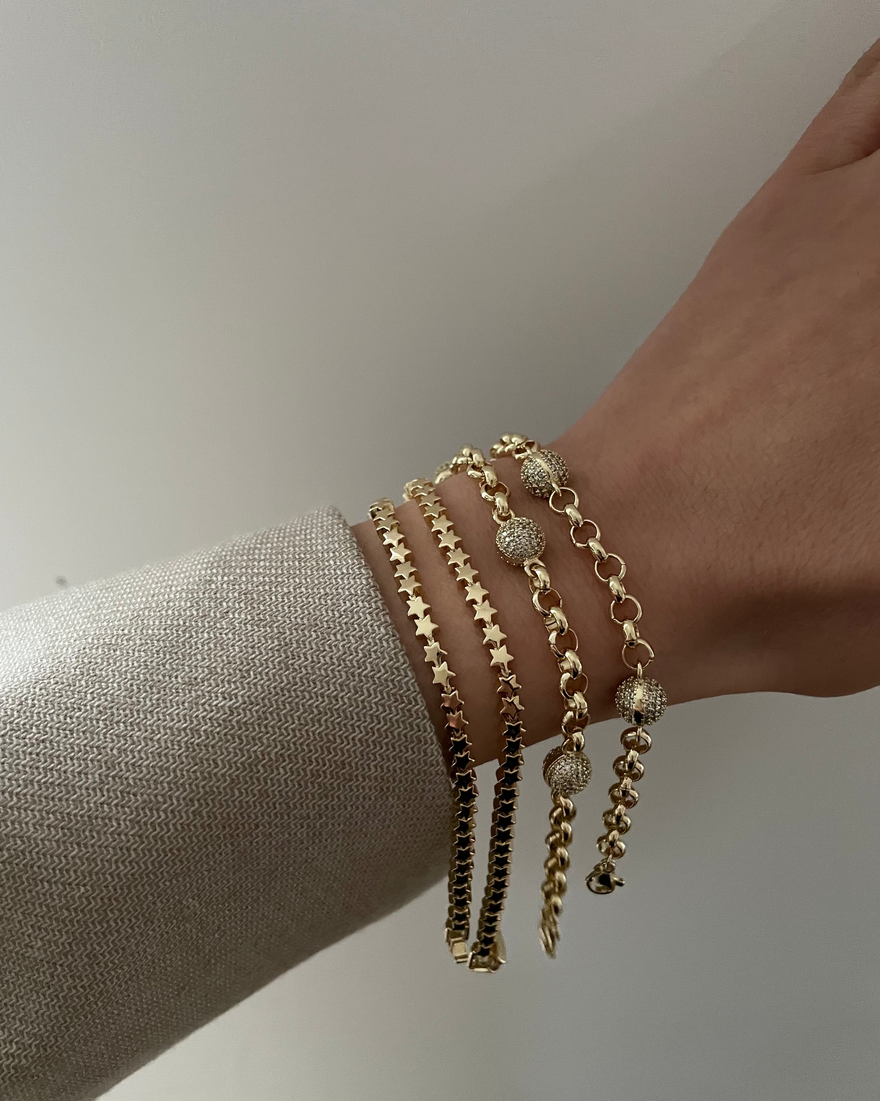 Armband VIP Golden Glow -14K vergoldet