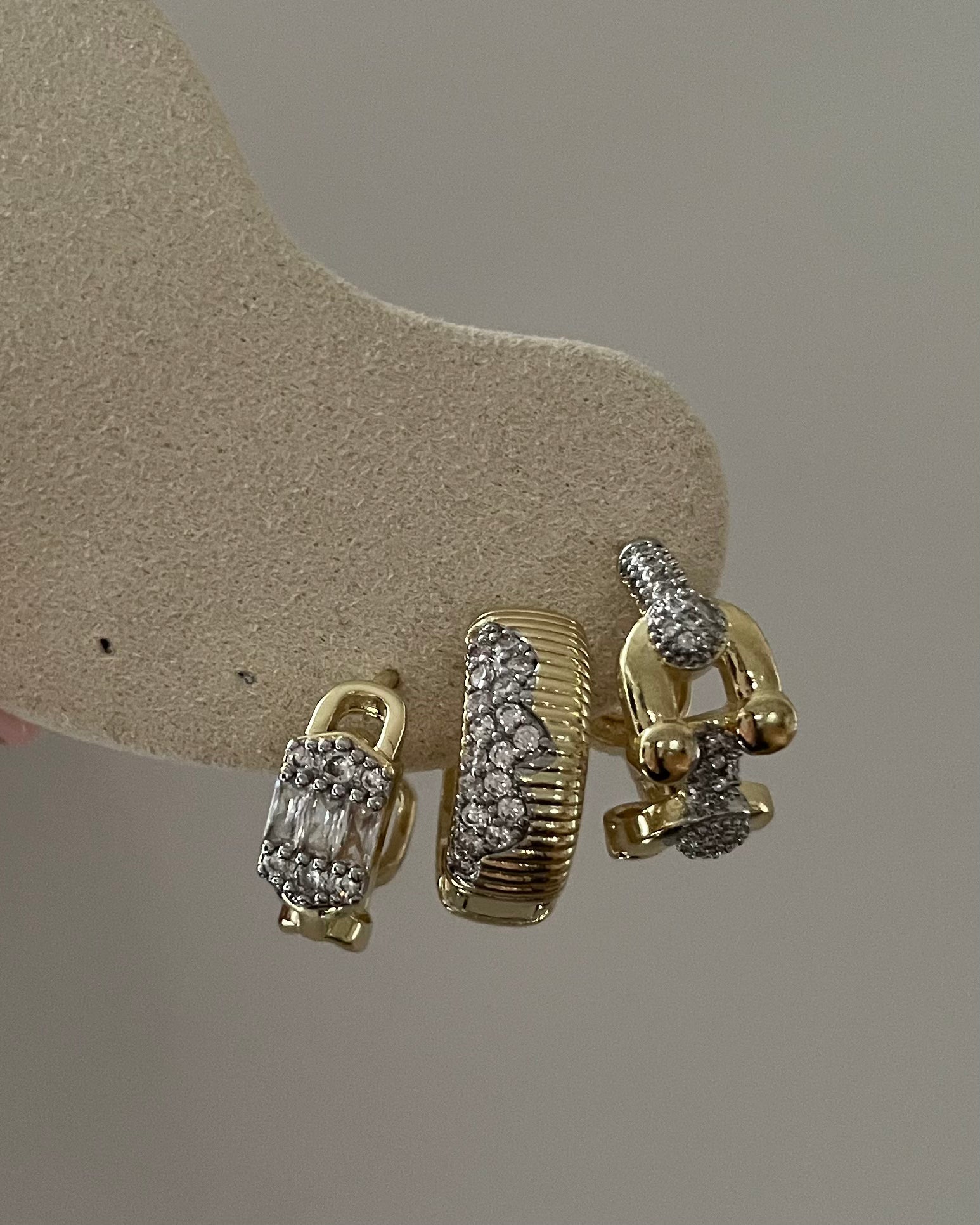 Creolen Lux Milano -14K vergoldet