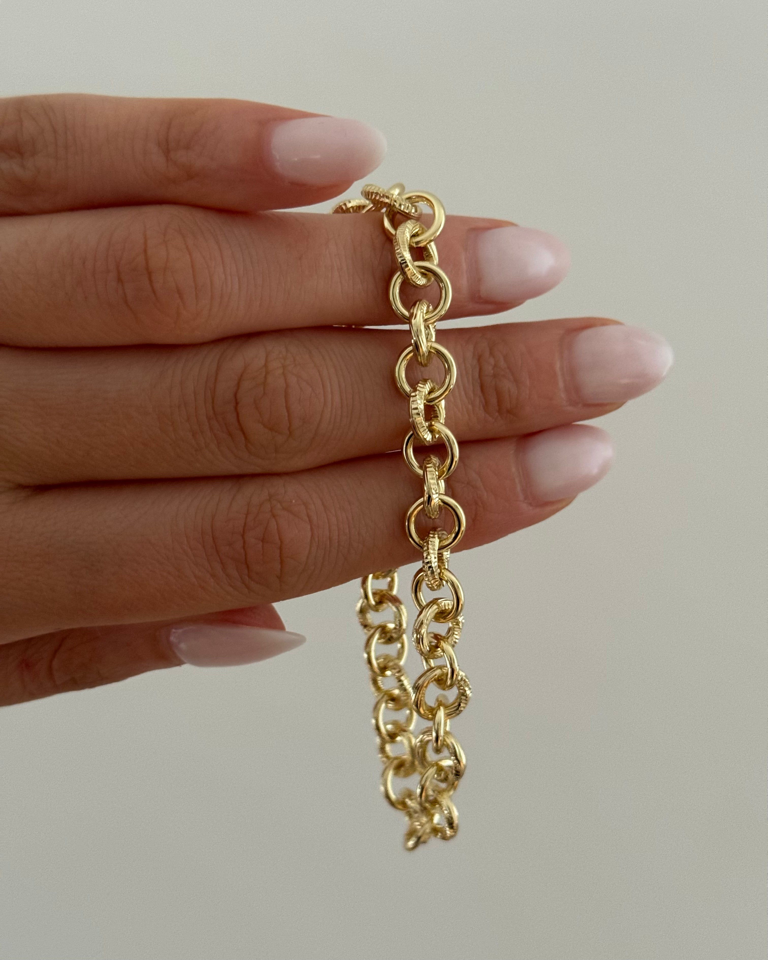 Armband VIP Cetas -14K vergoldet