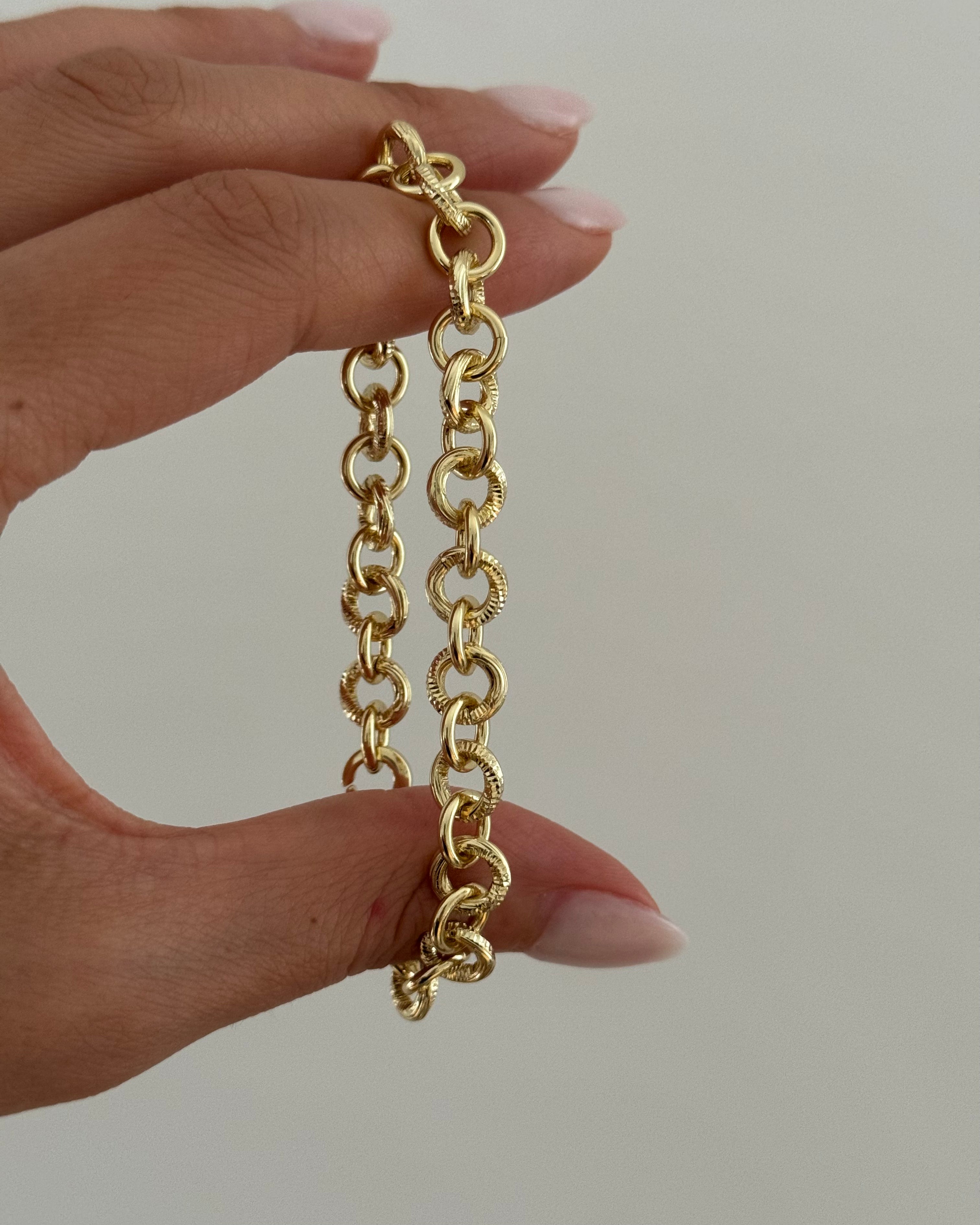 Armband VIP Cetas -14K vergoldet