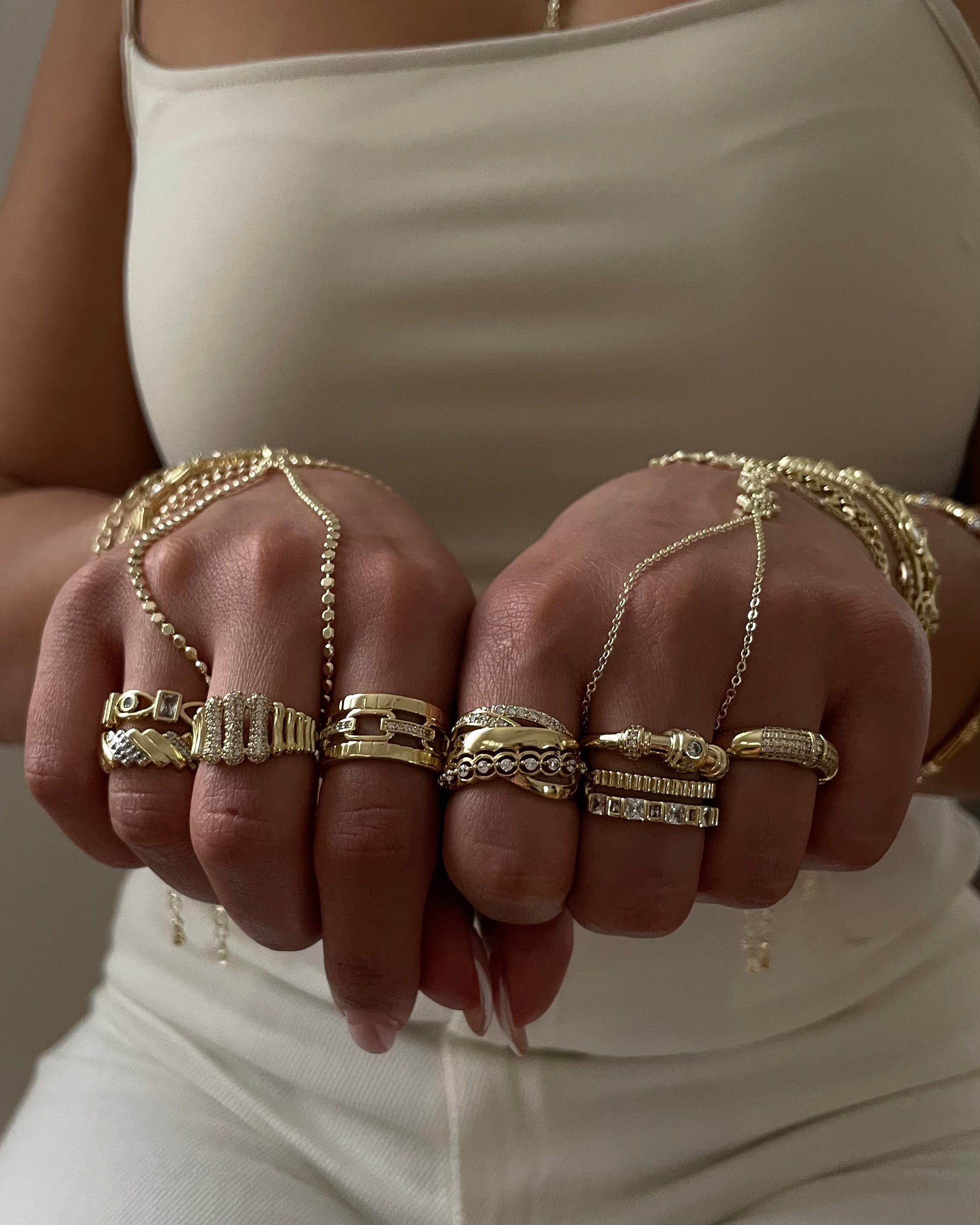 Ring VIP Royal Glow -14K vergoldet