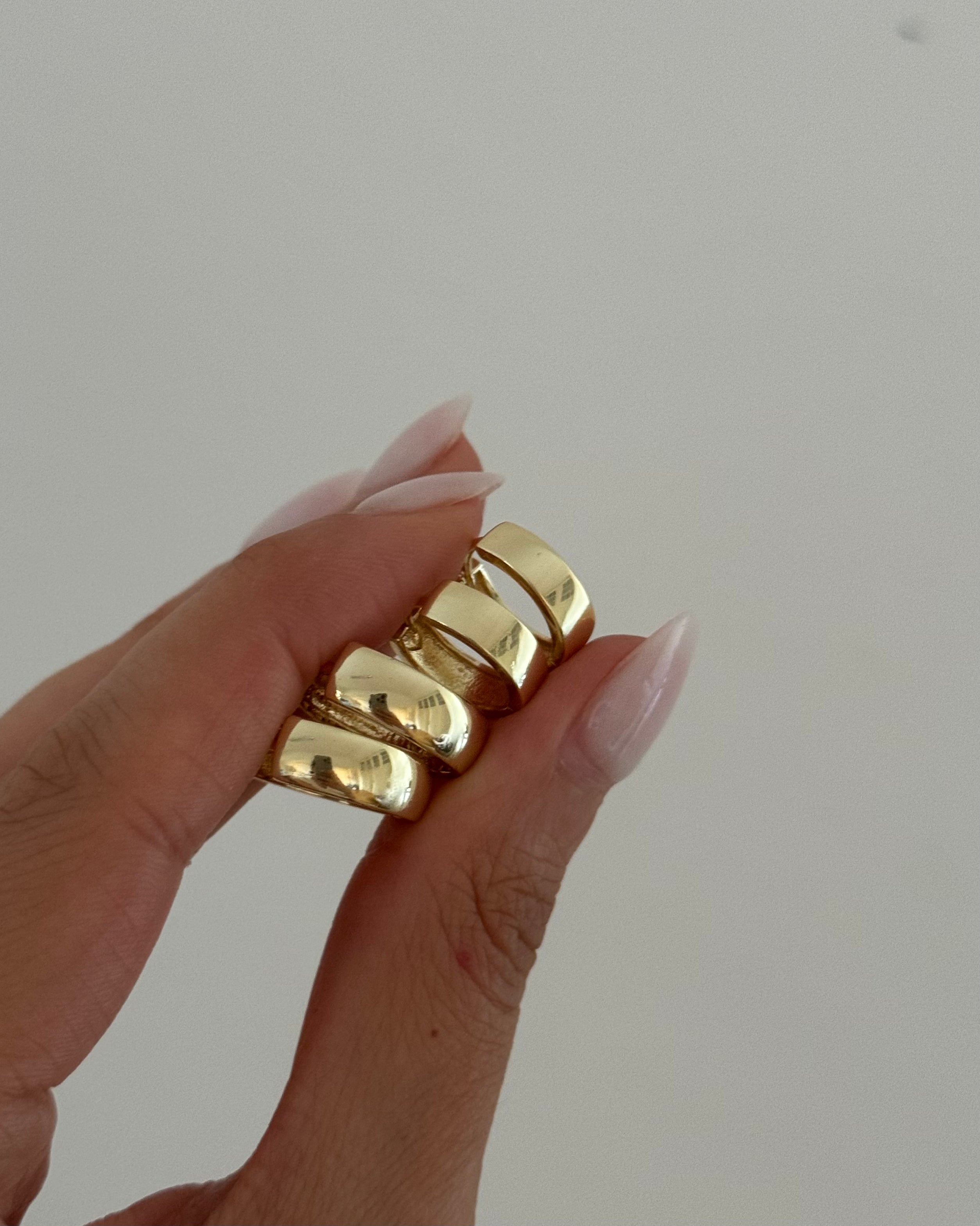Creolen VIP Classic -14K vergoldet