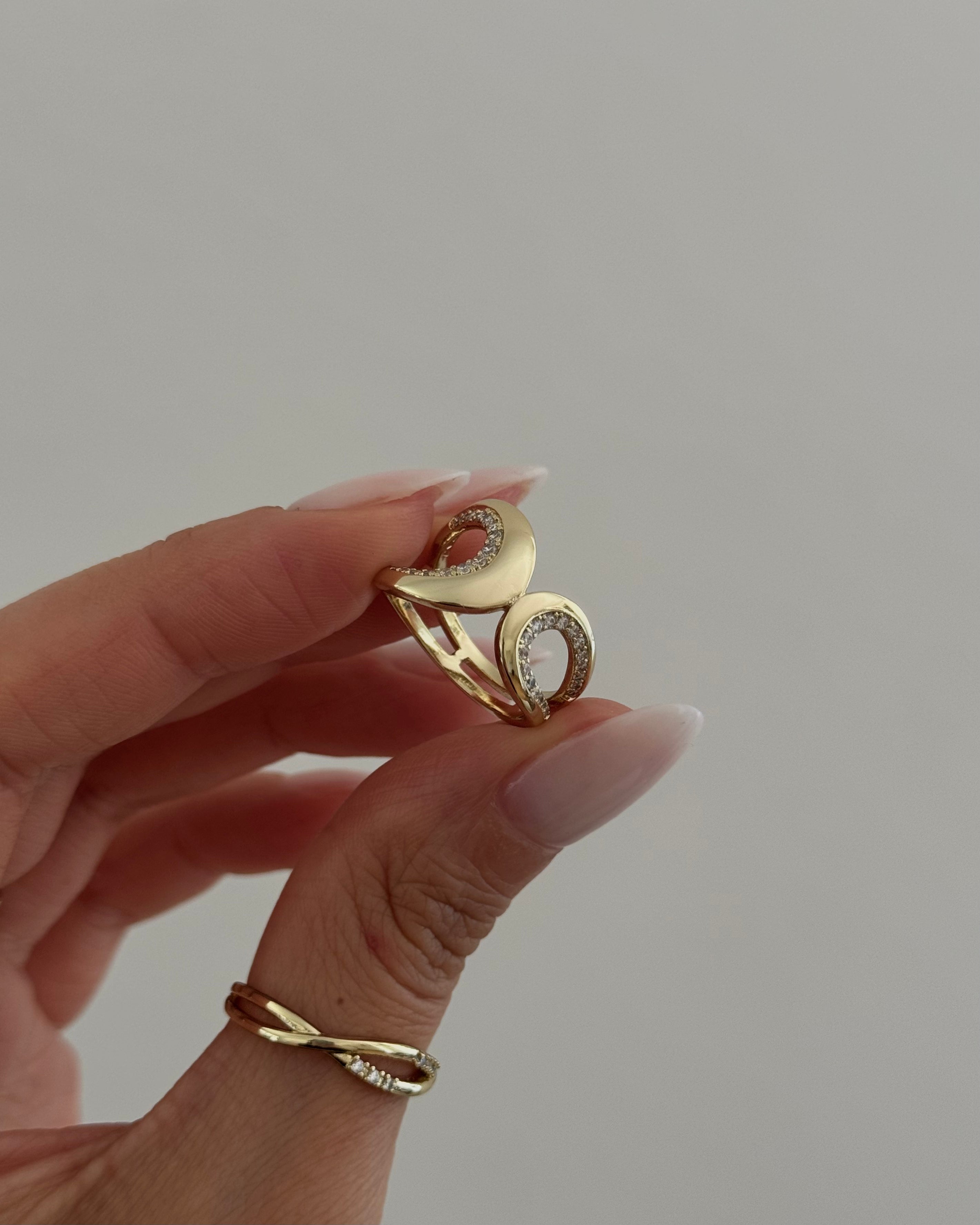 Ring VIP Iris -14K vergoldet