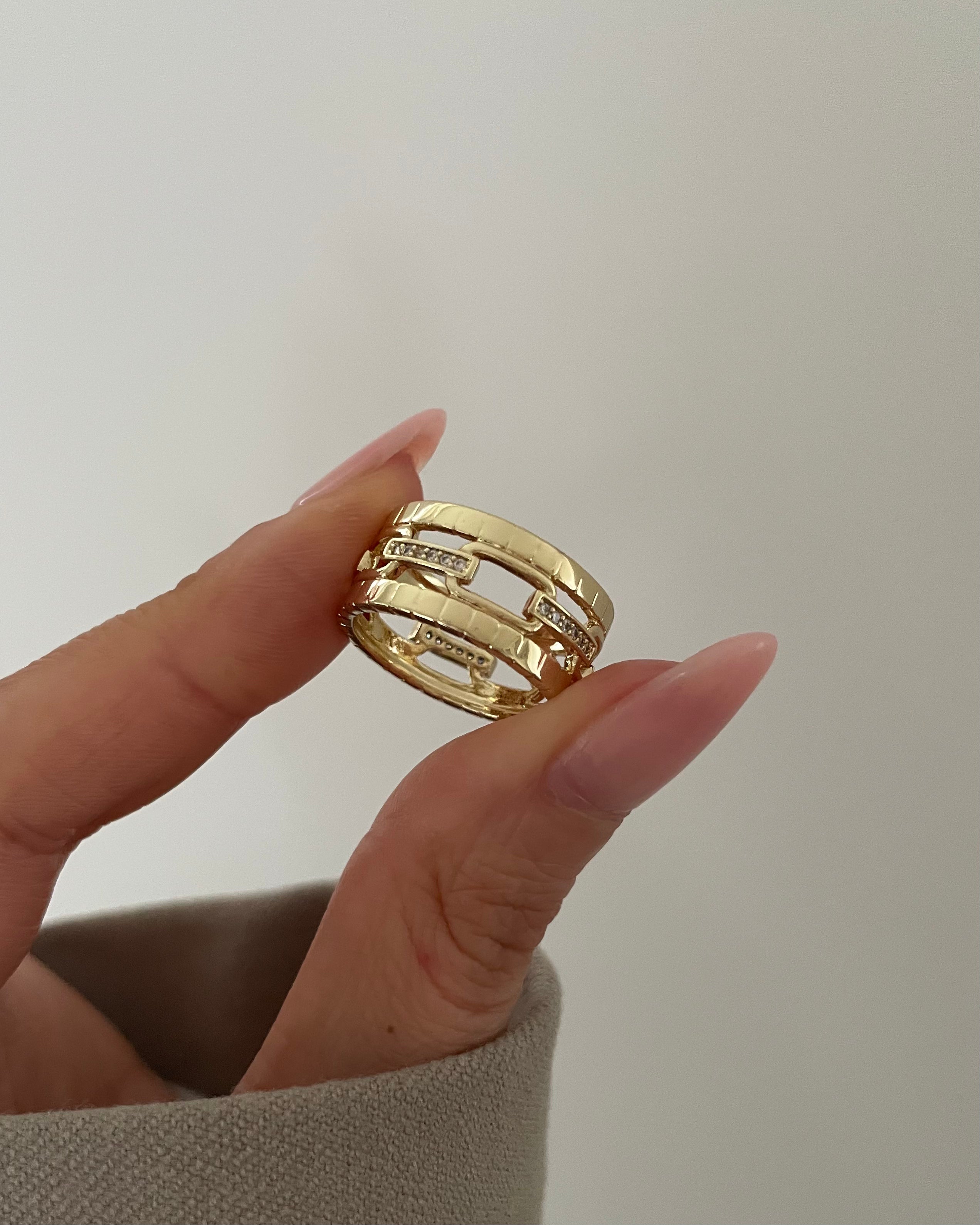 Ring VIP Chic - 14K vergoldet