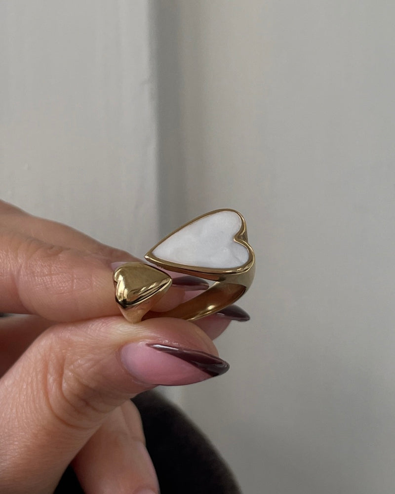 Ring Double Heart