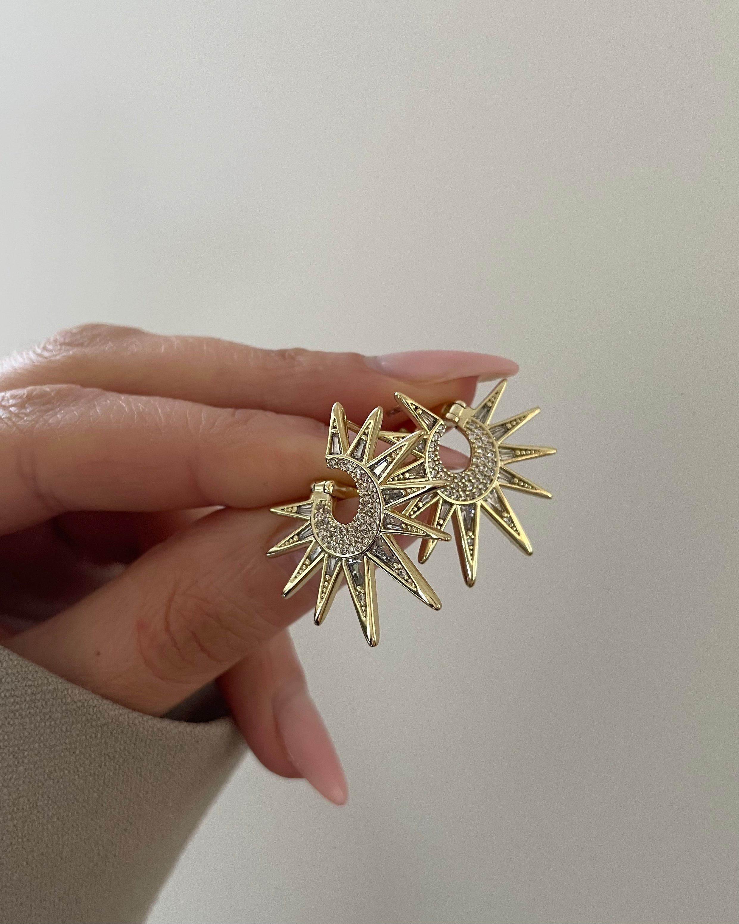 Ohrringe VIP Soleil -14K vergoldet