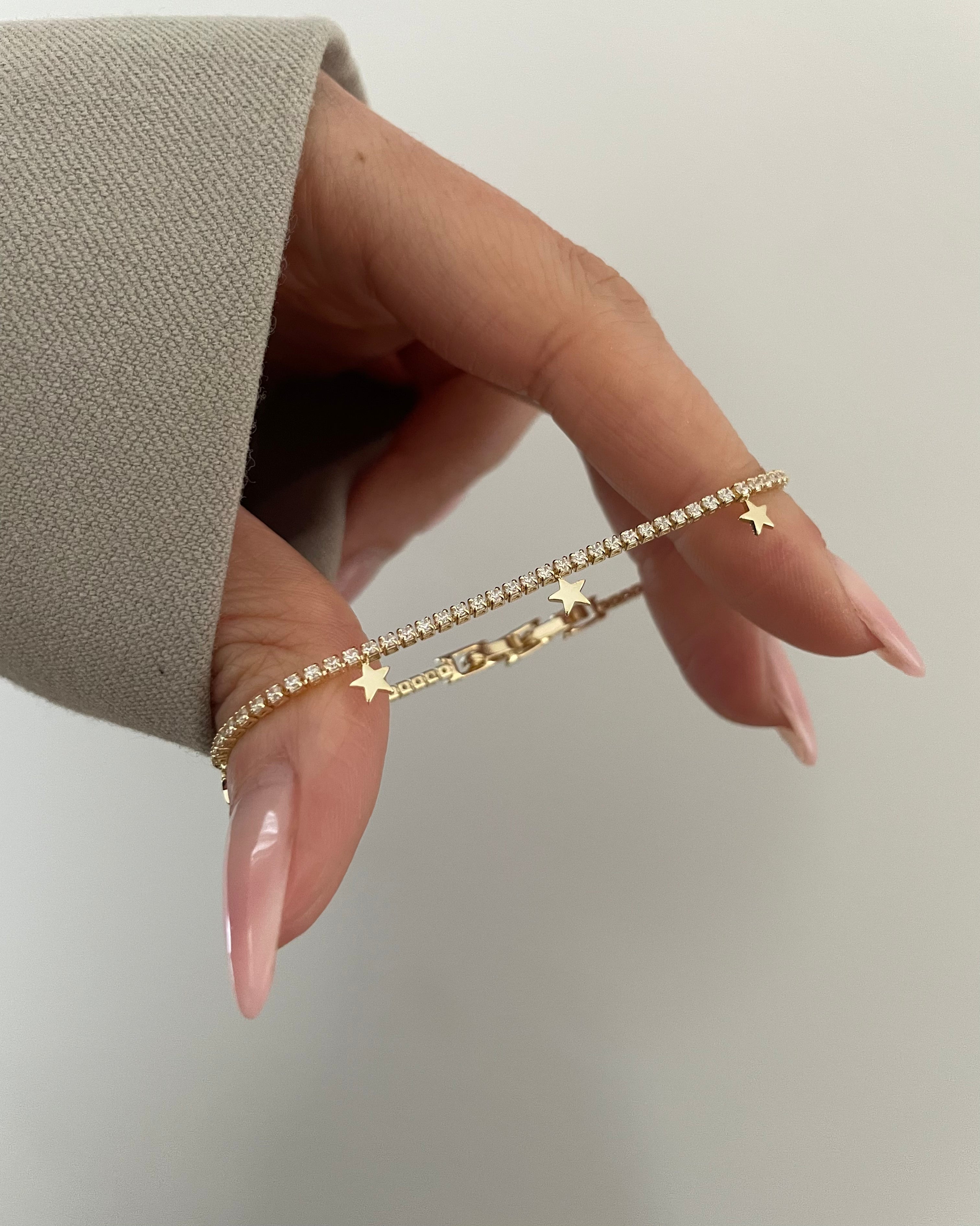 Armband VIP Fine Tennis  -14K vergoldet