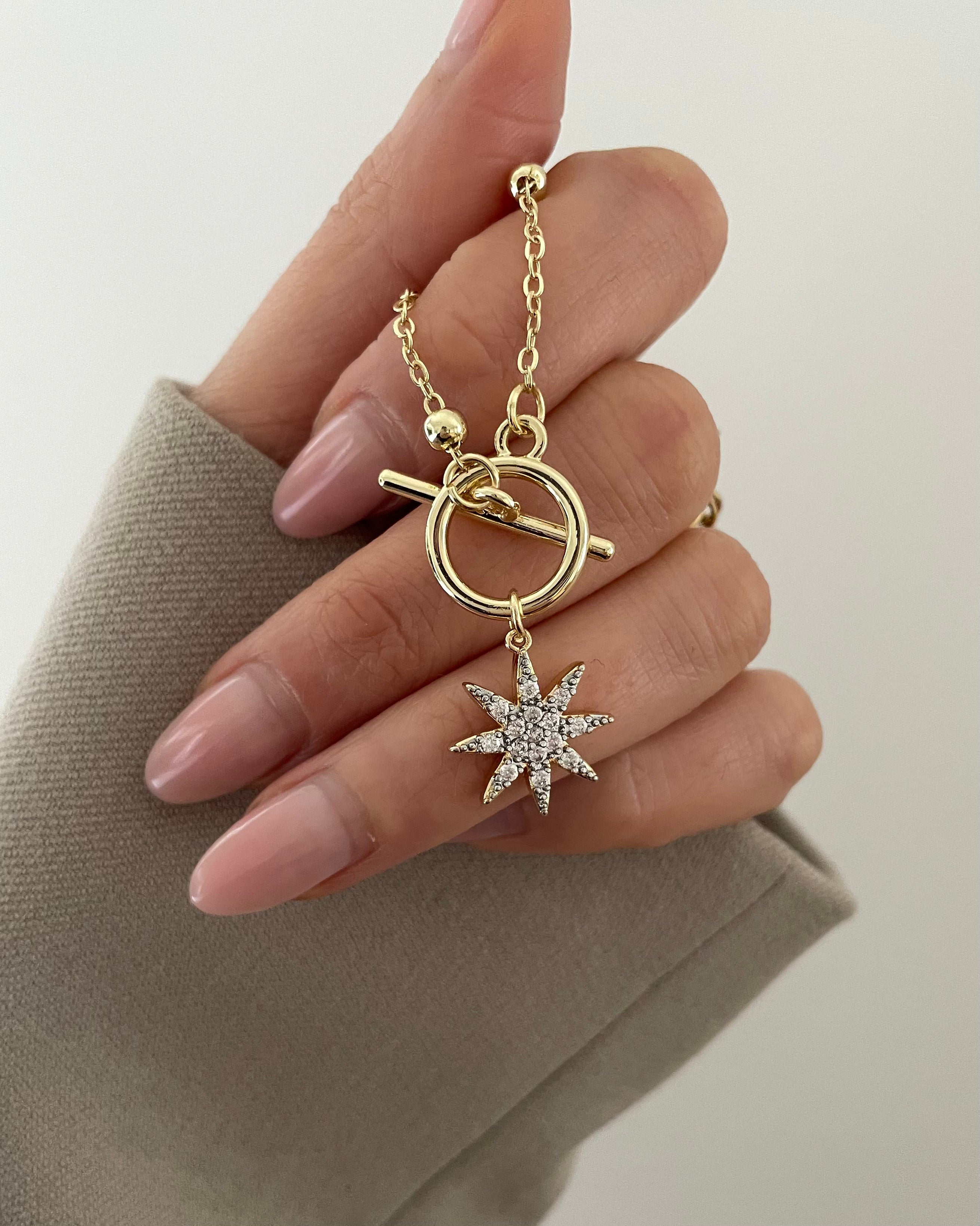 Kette VIP Star Lock -14K vergoldet