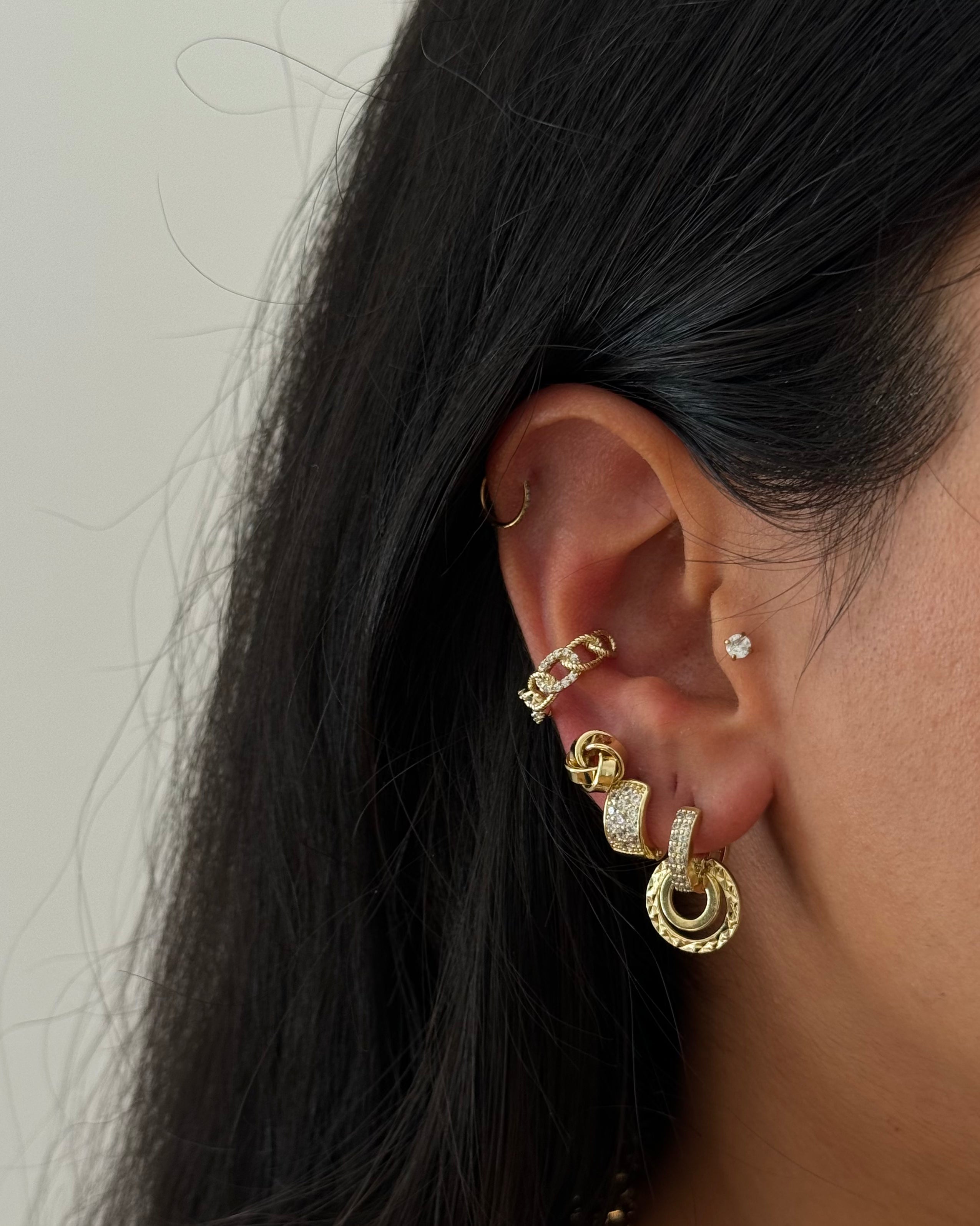 Earcuff VIP Chain -14K vergoldet