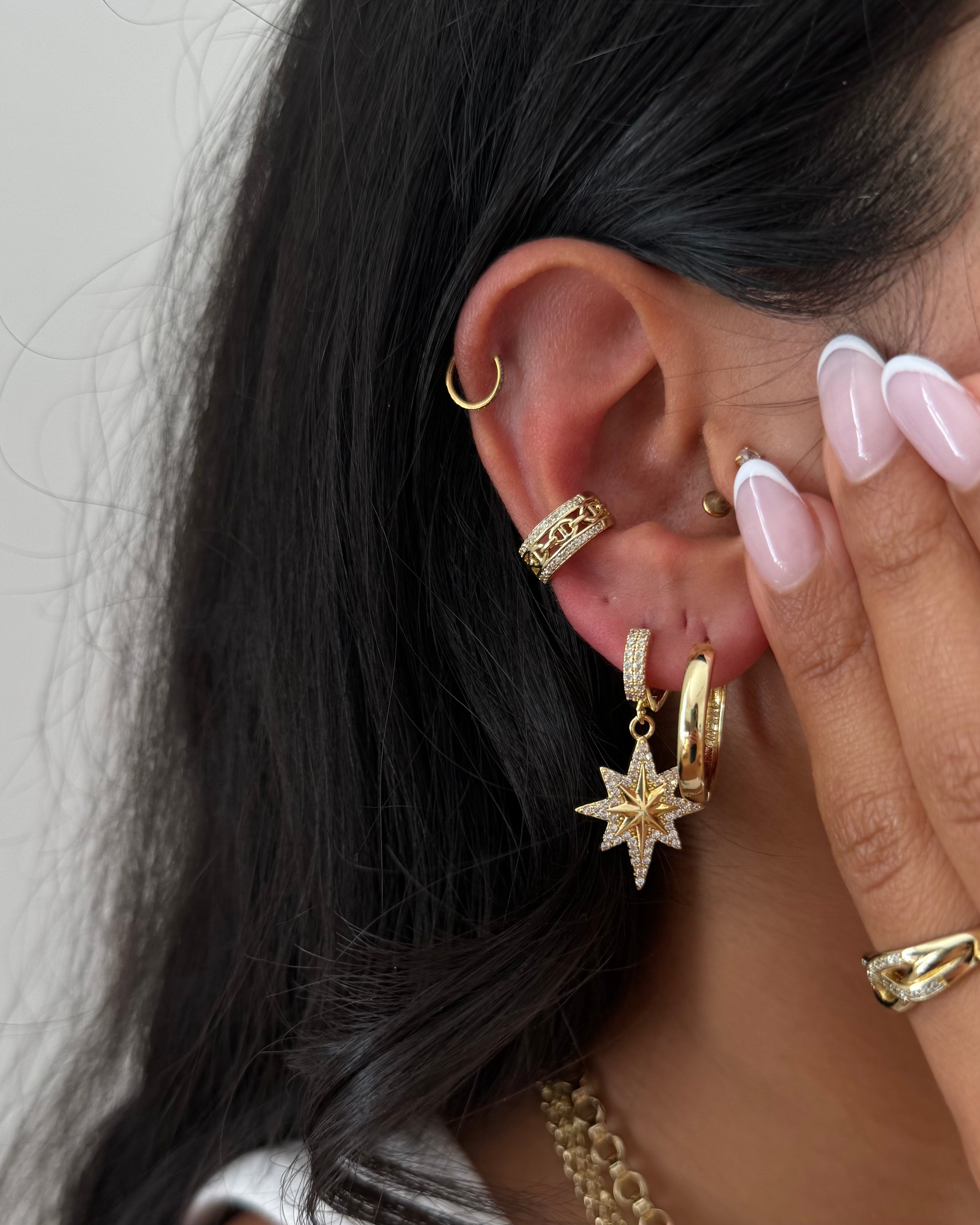 Earcuff VIP DD -14K vergoldet