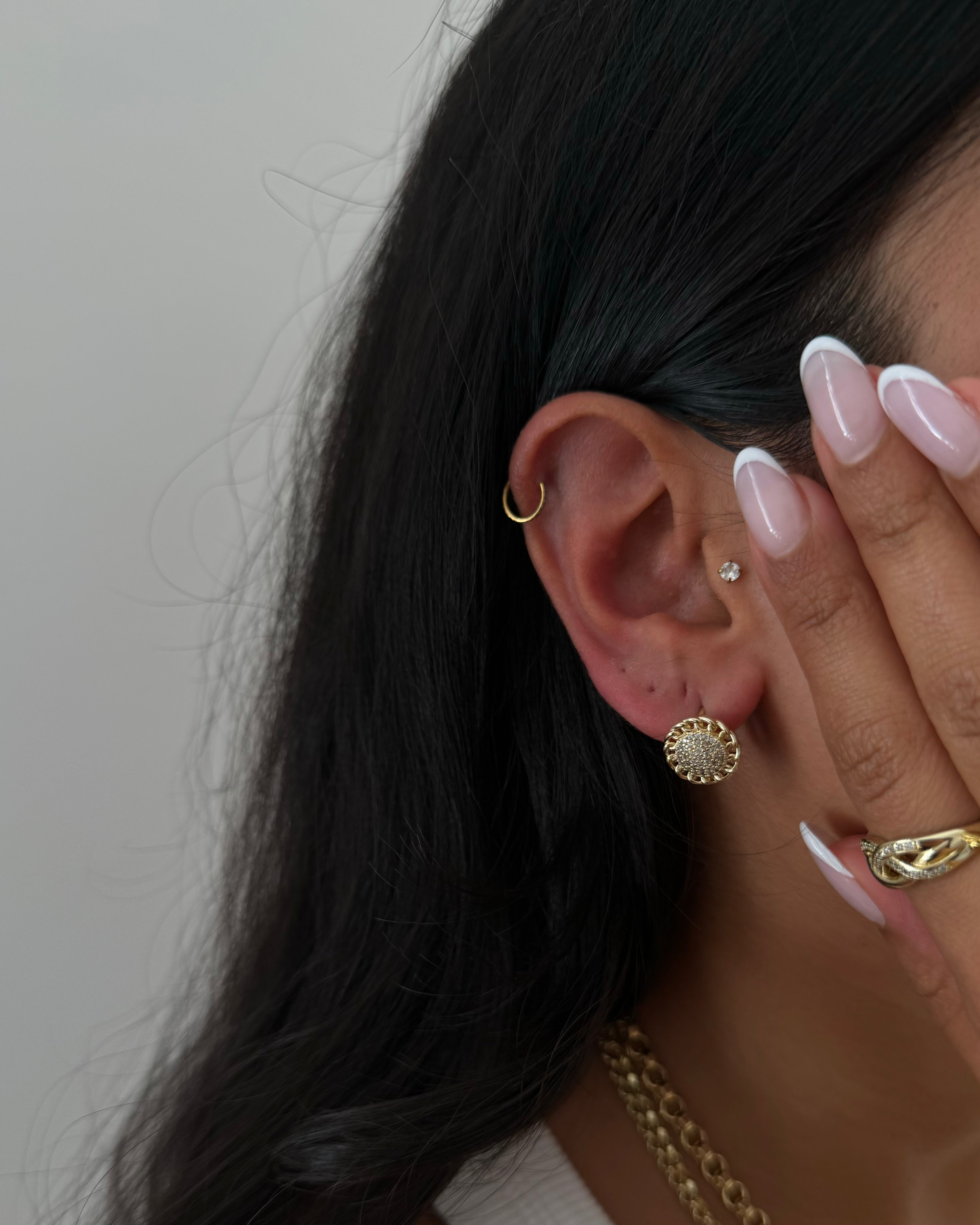 Creolen VIP Sora-14K vergoldet