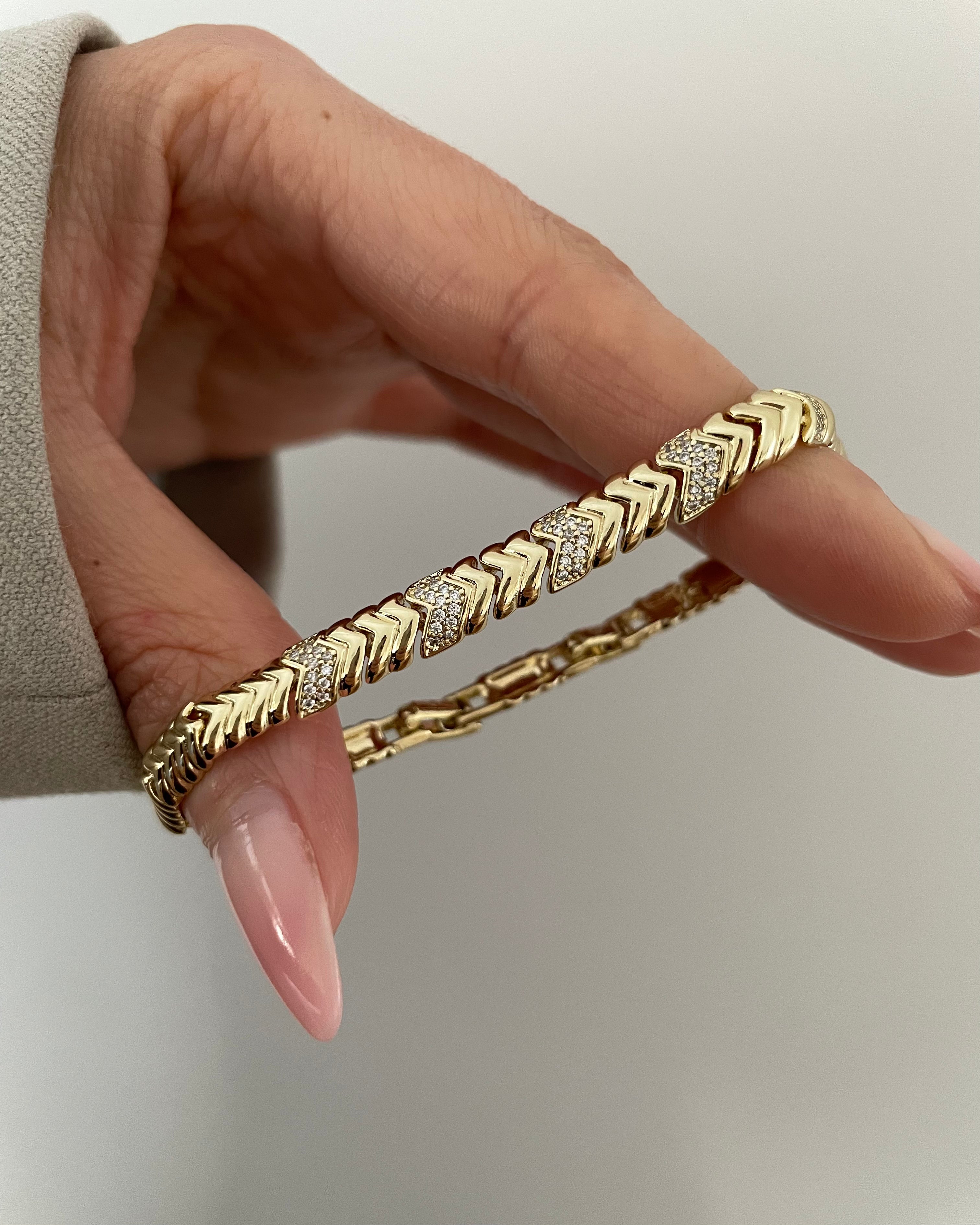 Armband VIP Zafira -14K vergoldet