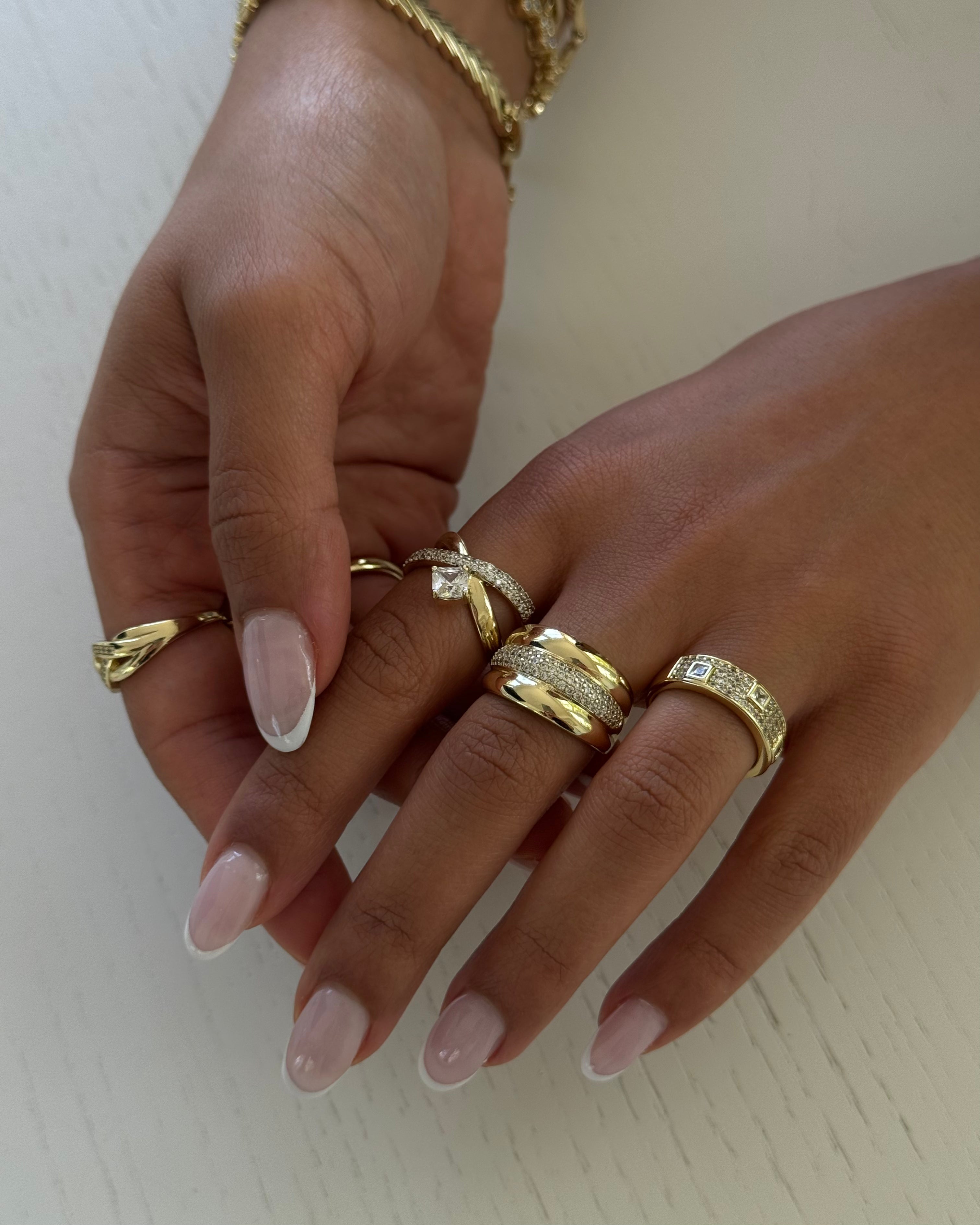 Ring VIP Bold Shine -14K vergoldet