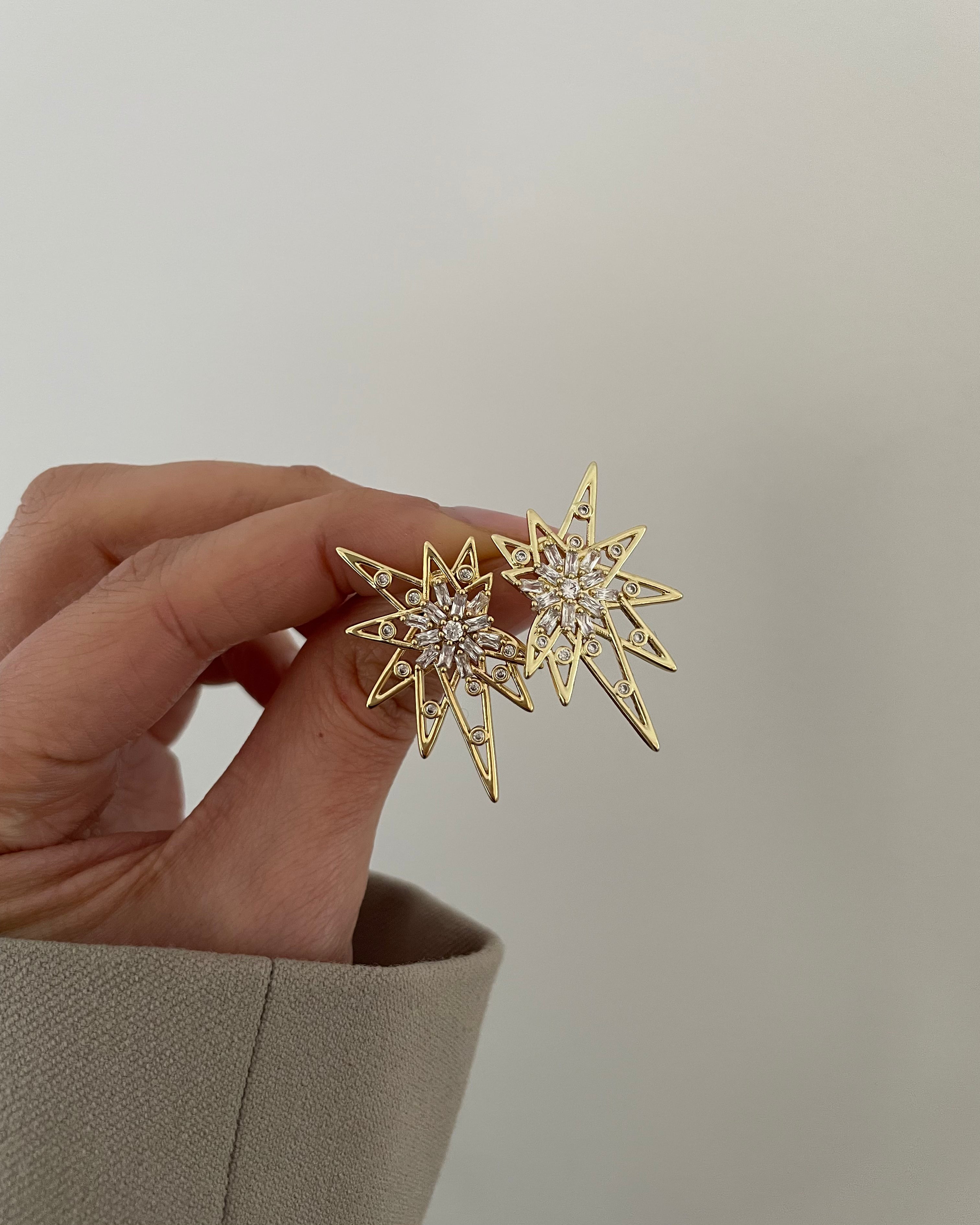 Ohrringe VIP Astrsa -14K vergoldet