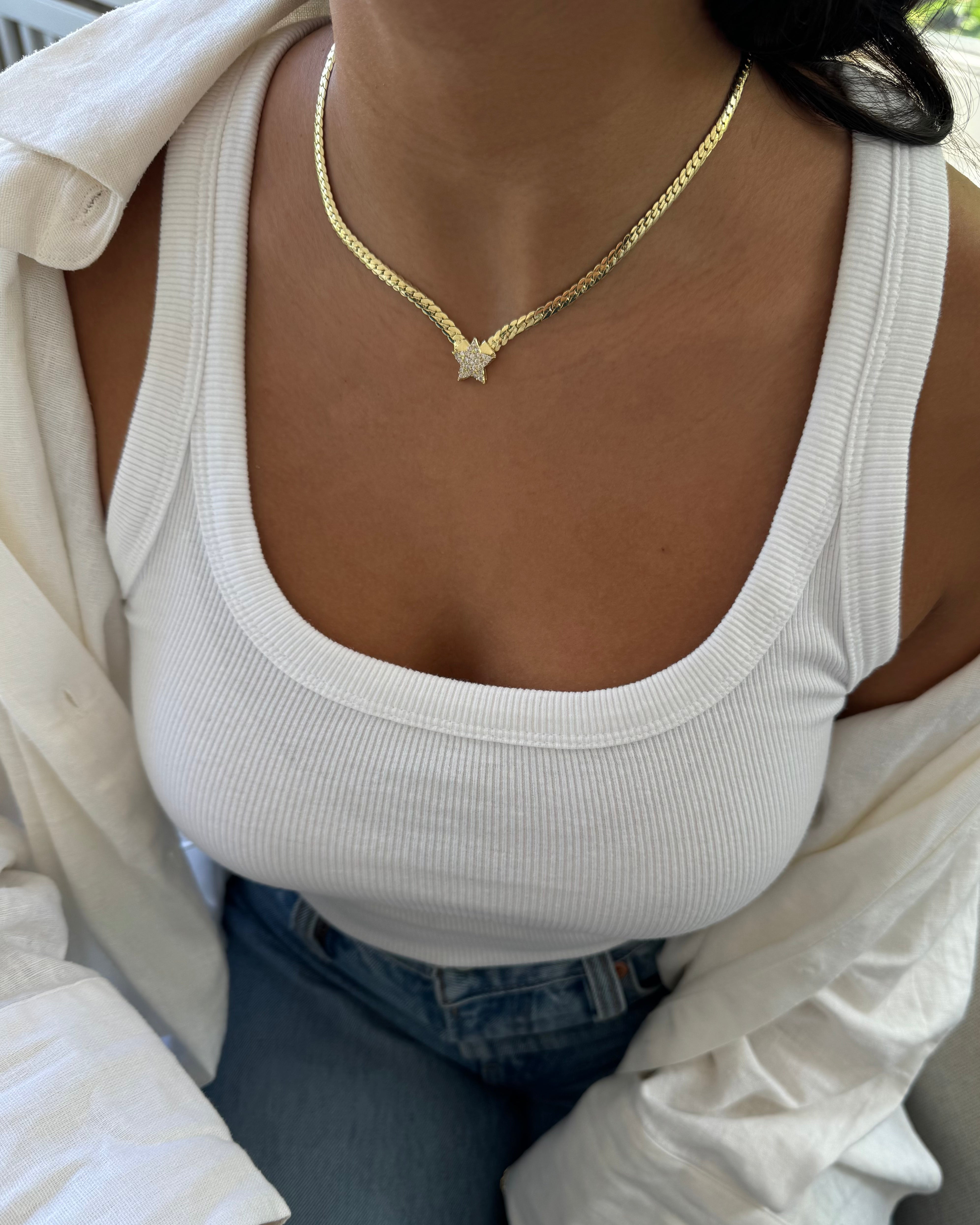 Kette VIP Chain Star -14K vergoldet