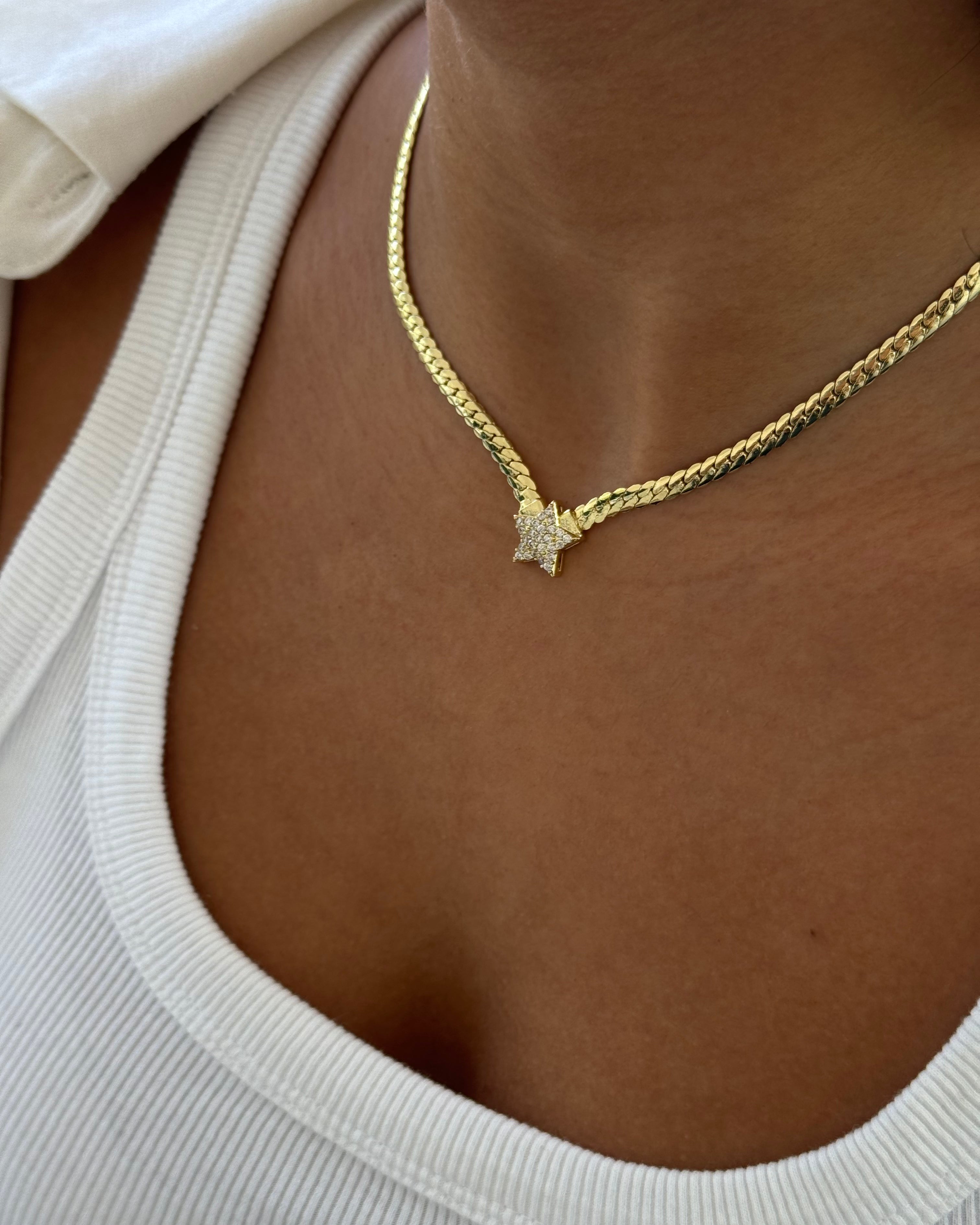 Kette VIP Chain Star -14K vergoldet