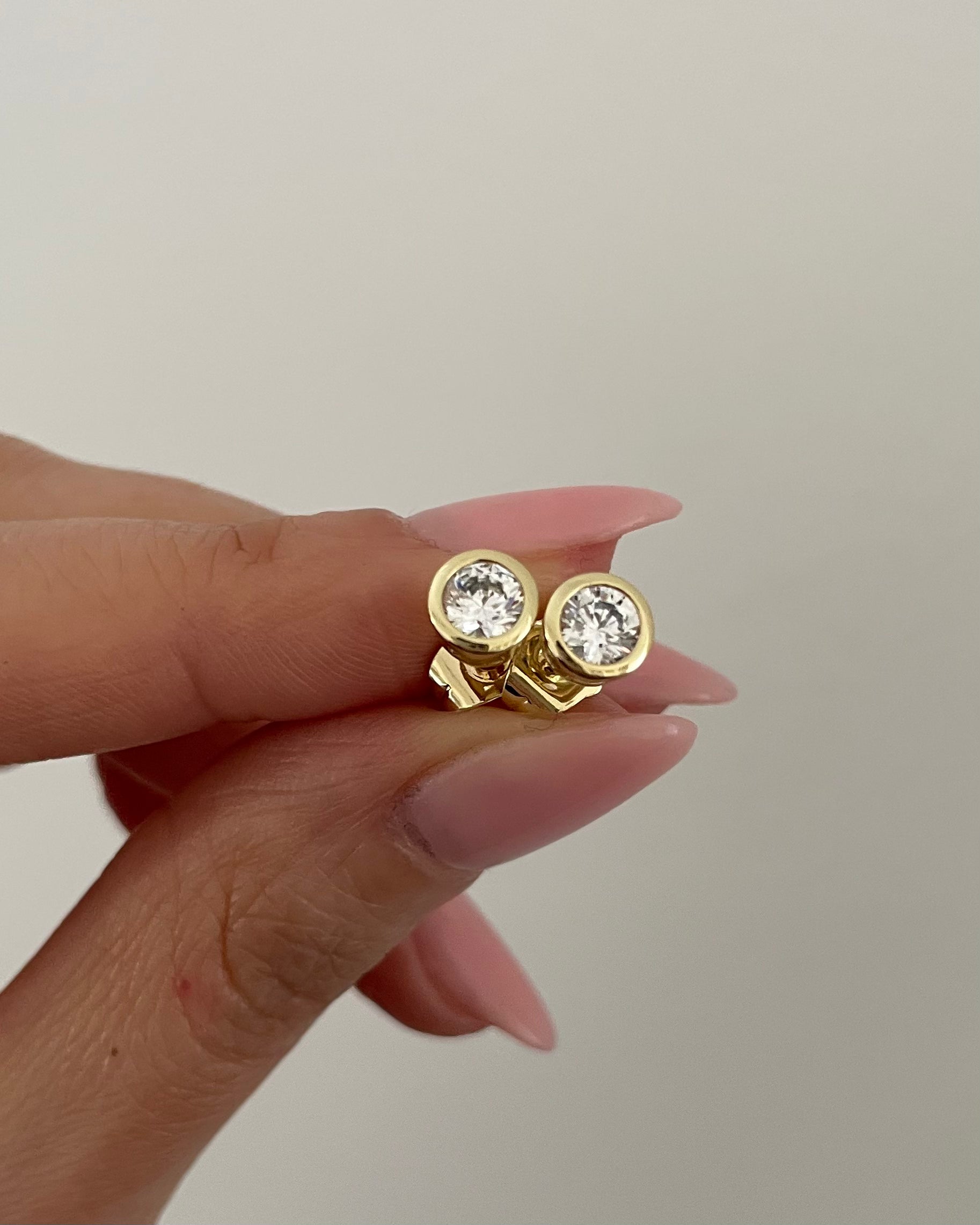 Ohrstecker VIP Diamond - 14K vergoldet