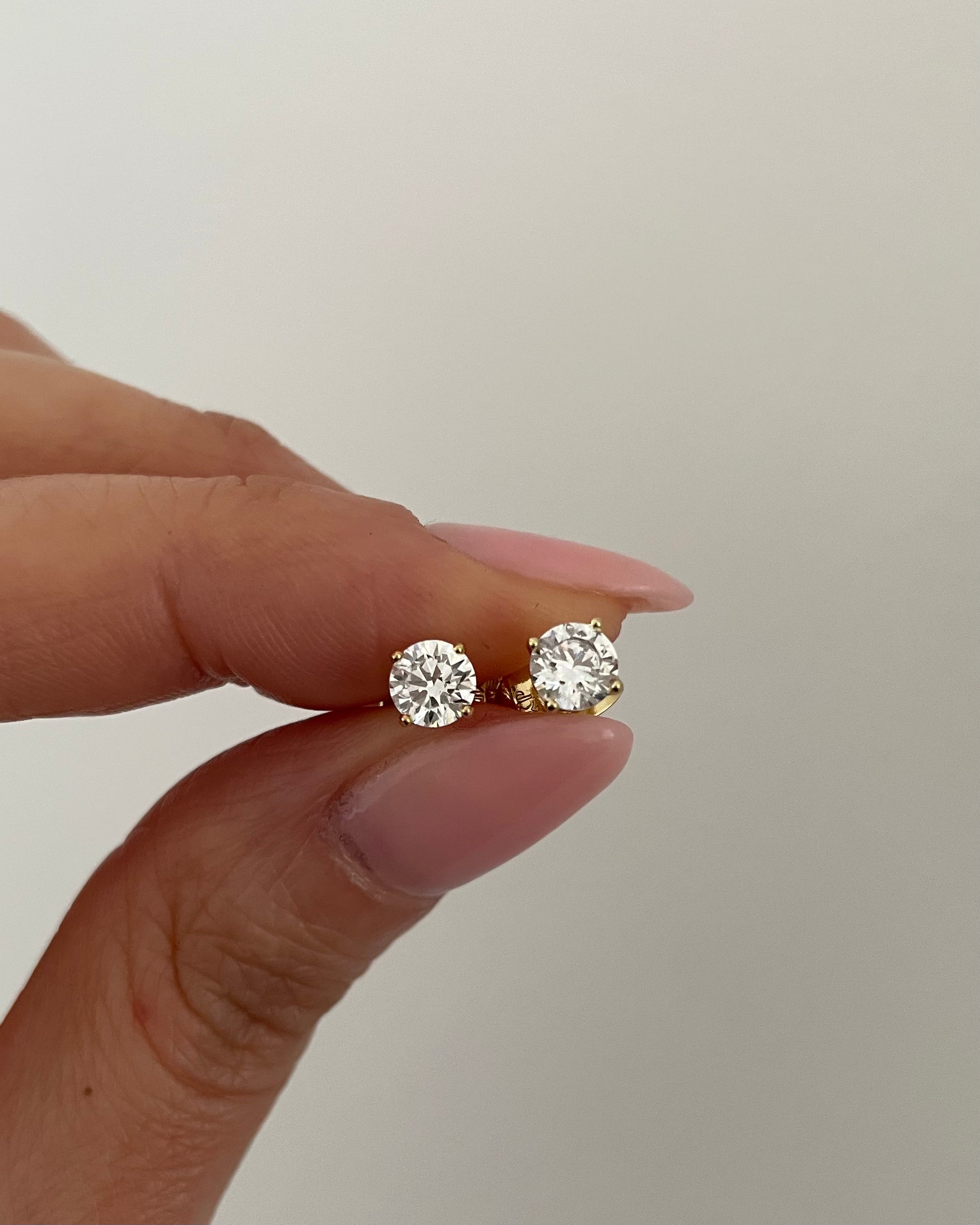 Ohrstecker VIP Shine -14K vergoldet