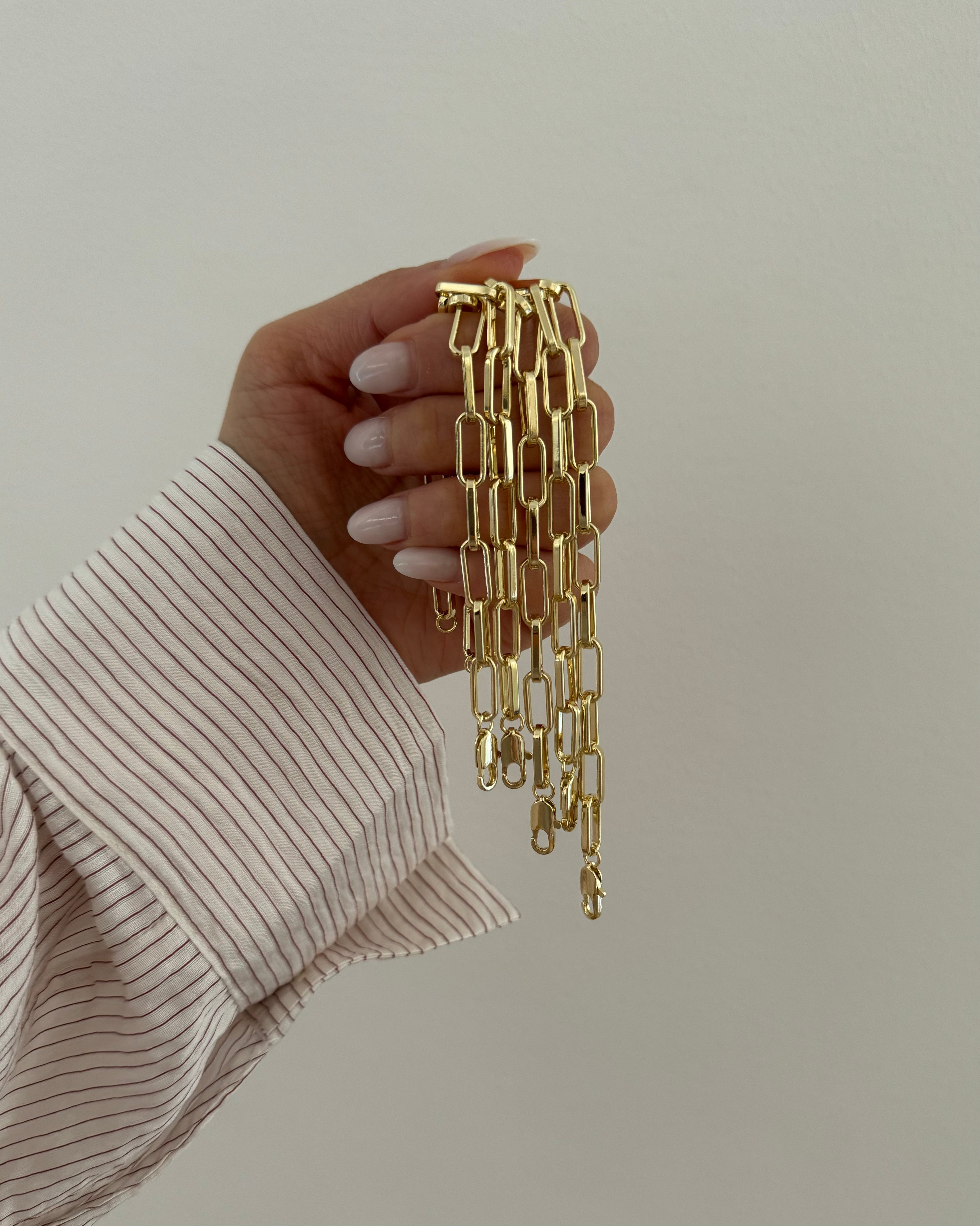 Armband VIP Basic Chain -14K vergoldet